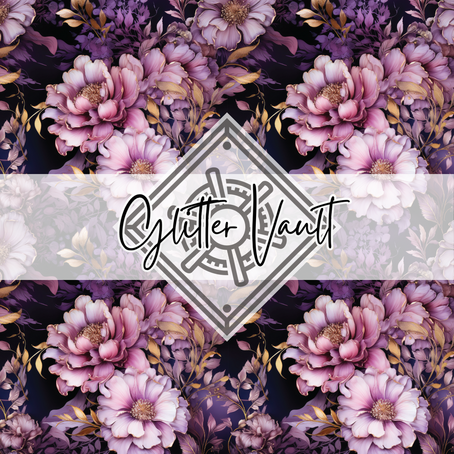 #1120 - Floral Romance Vinyl Print