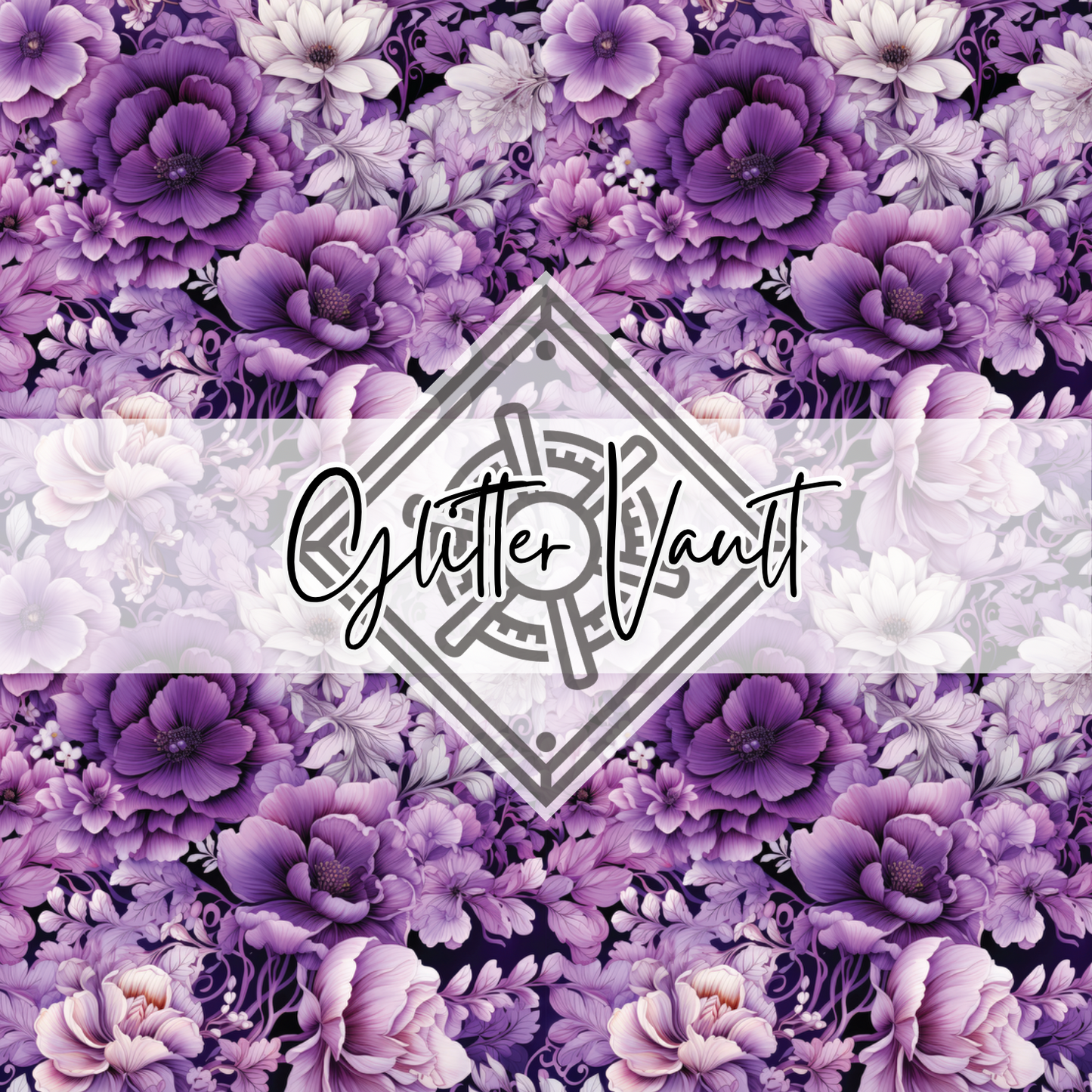 #1121 - Floral Romance Vinyl Print