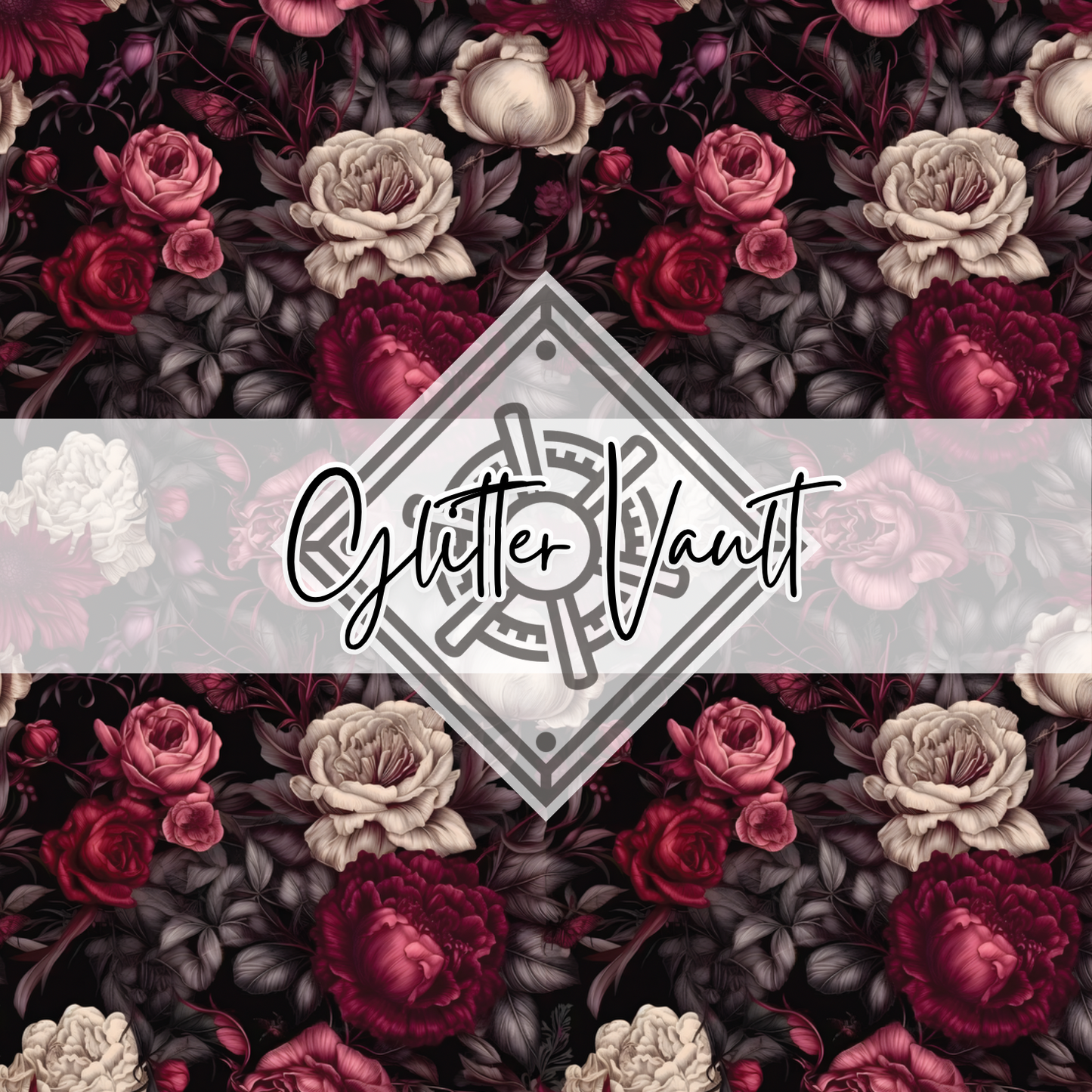 #1131 - Floral Romance Vinyl Print