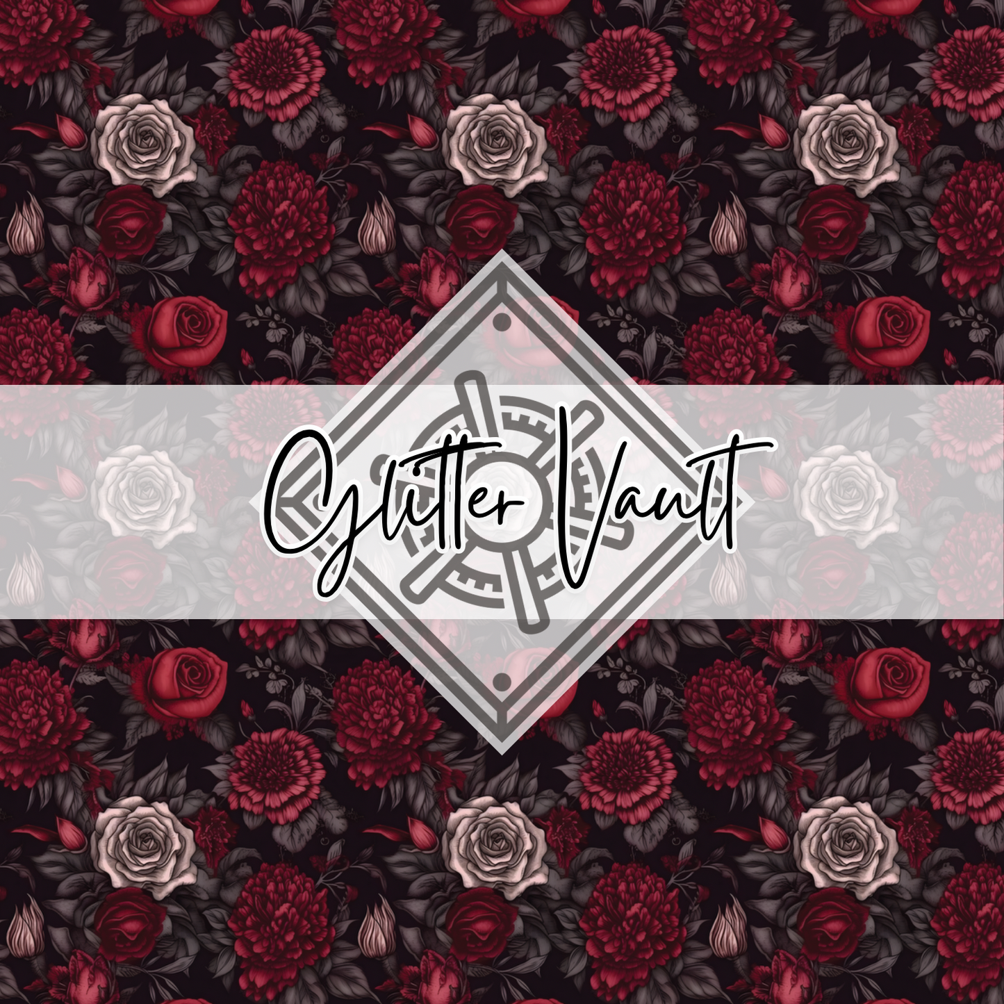 #1135 - Floral Romance Vinyl Print