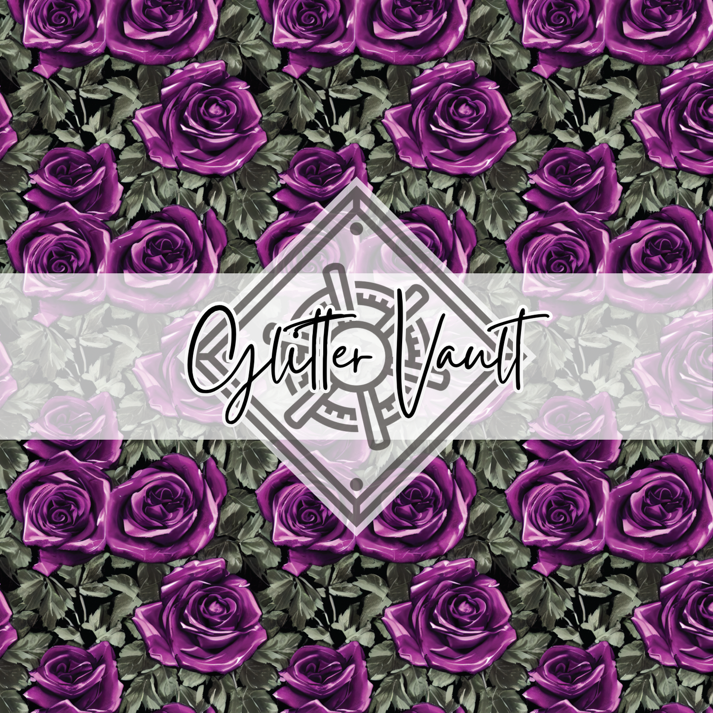 #1136 - Purple Romance Vinyl Print