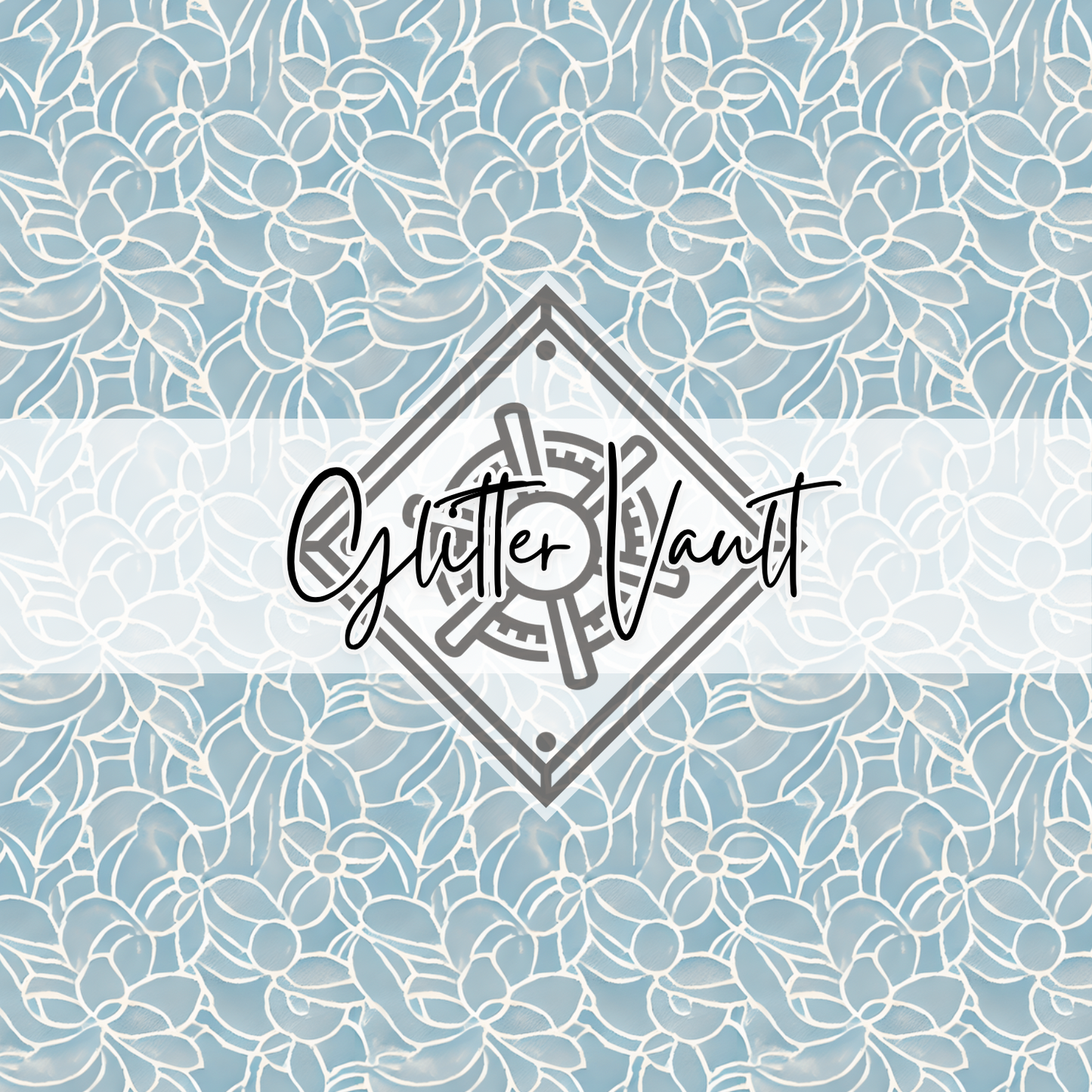 #1142 - Pastel Flowers Vinyl Print