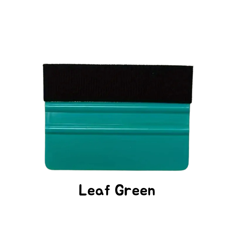 Vinyl Scraper with felt edge