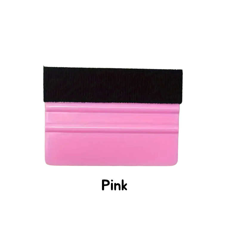 Vinyl Scraper with felt edge