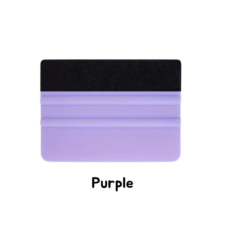 Vinyl Scraper with felt edge