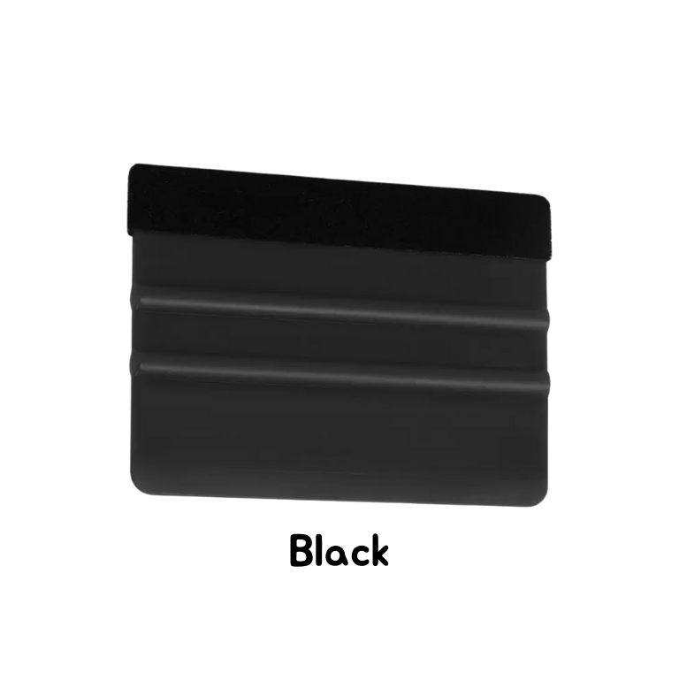 Vinyl Scraper with felt edge
