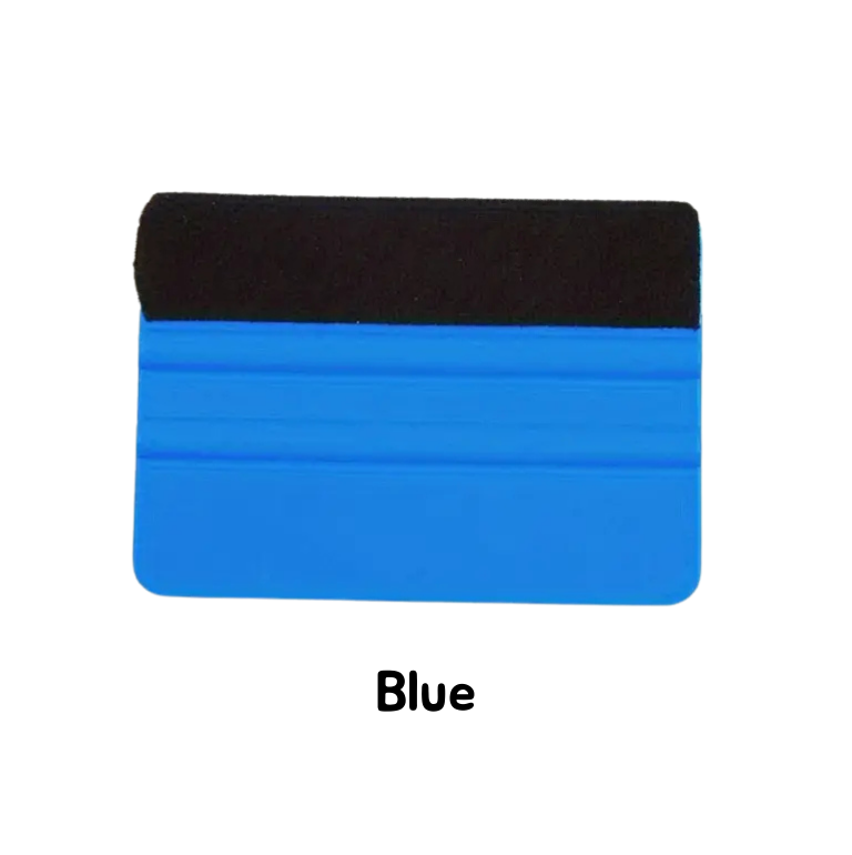 Vinyl Scraper with felt edge
