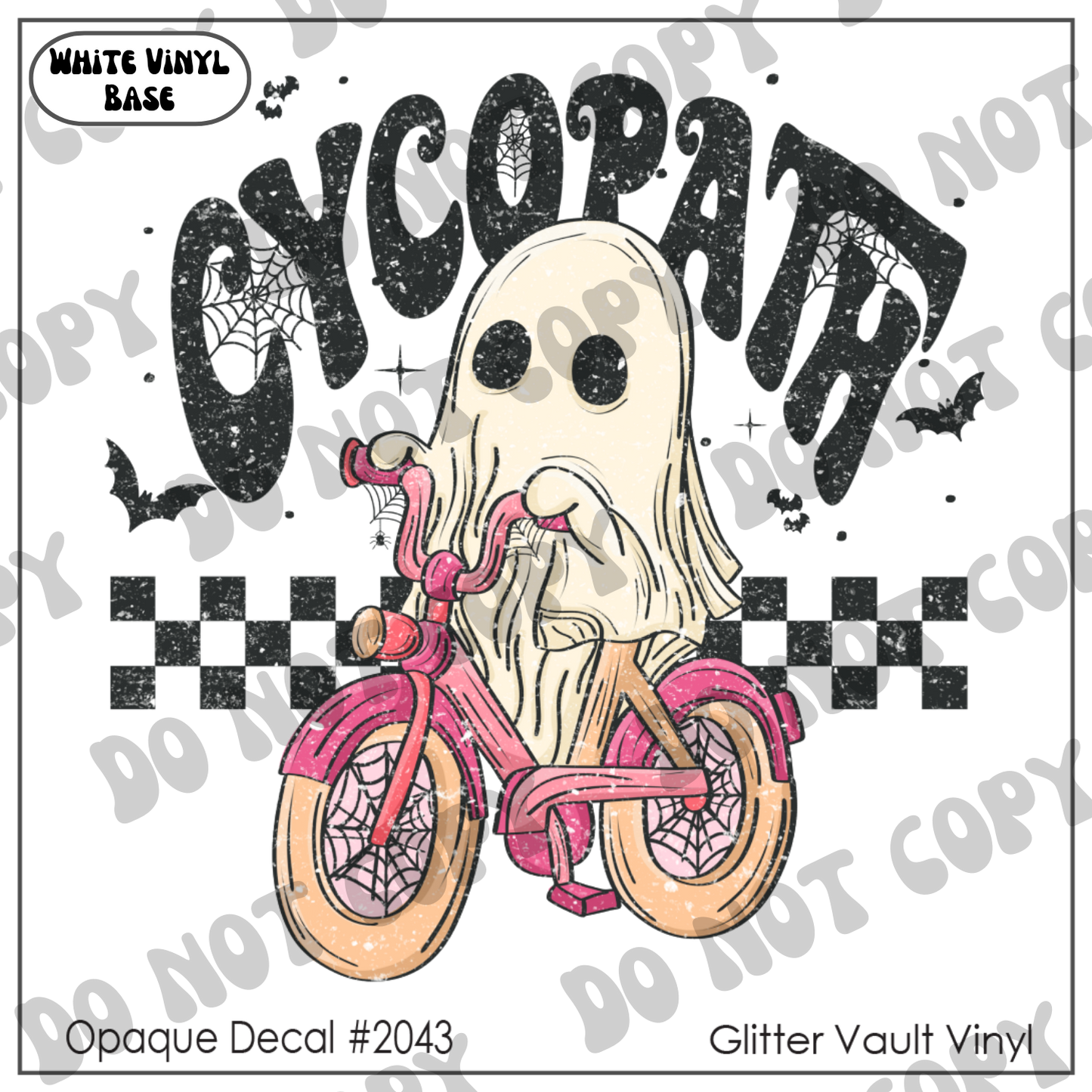 D# 2043 - Cycopath - Grunge - Opaque Decal