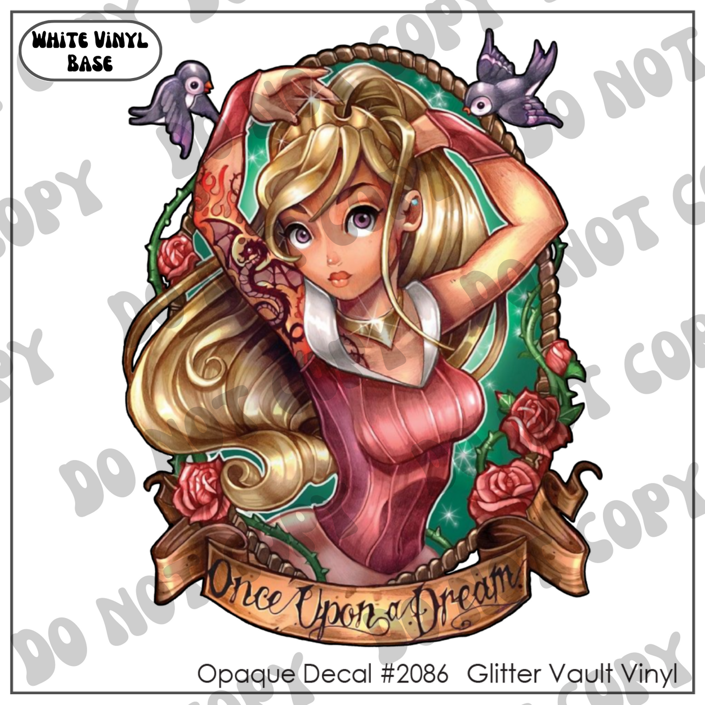 D# 2086 - Once Upon A Dream - Opaque Decal