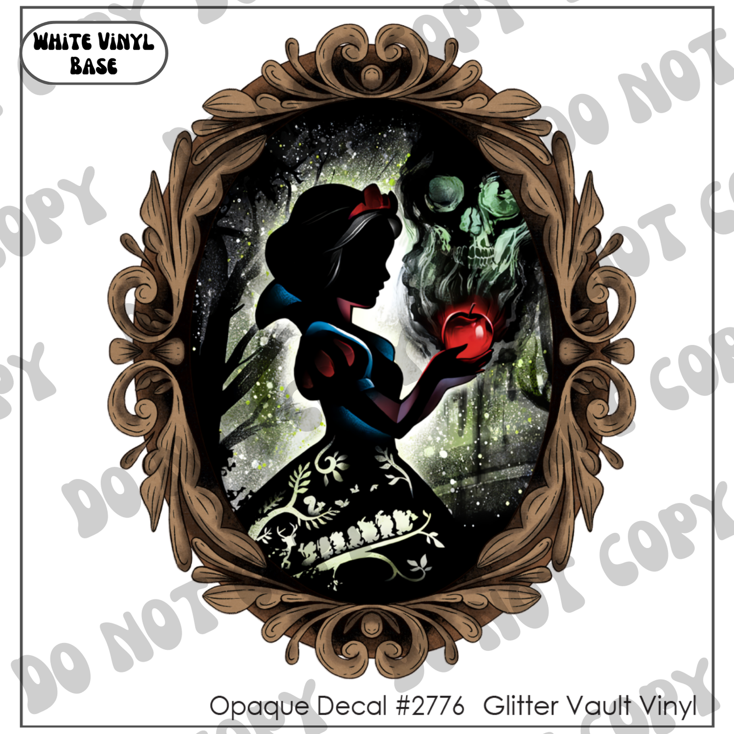 D# 2776 - Sleeping Beauty - Opaque Decal