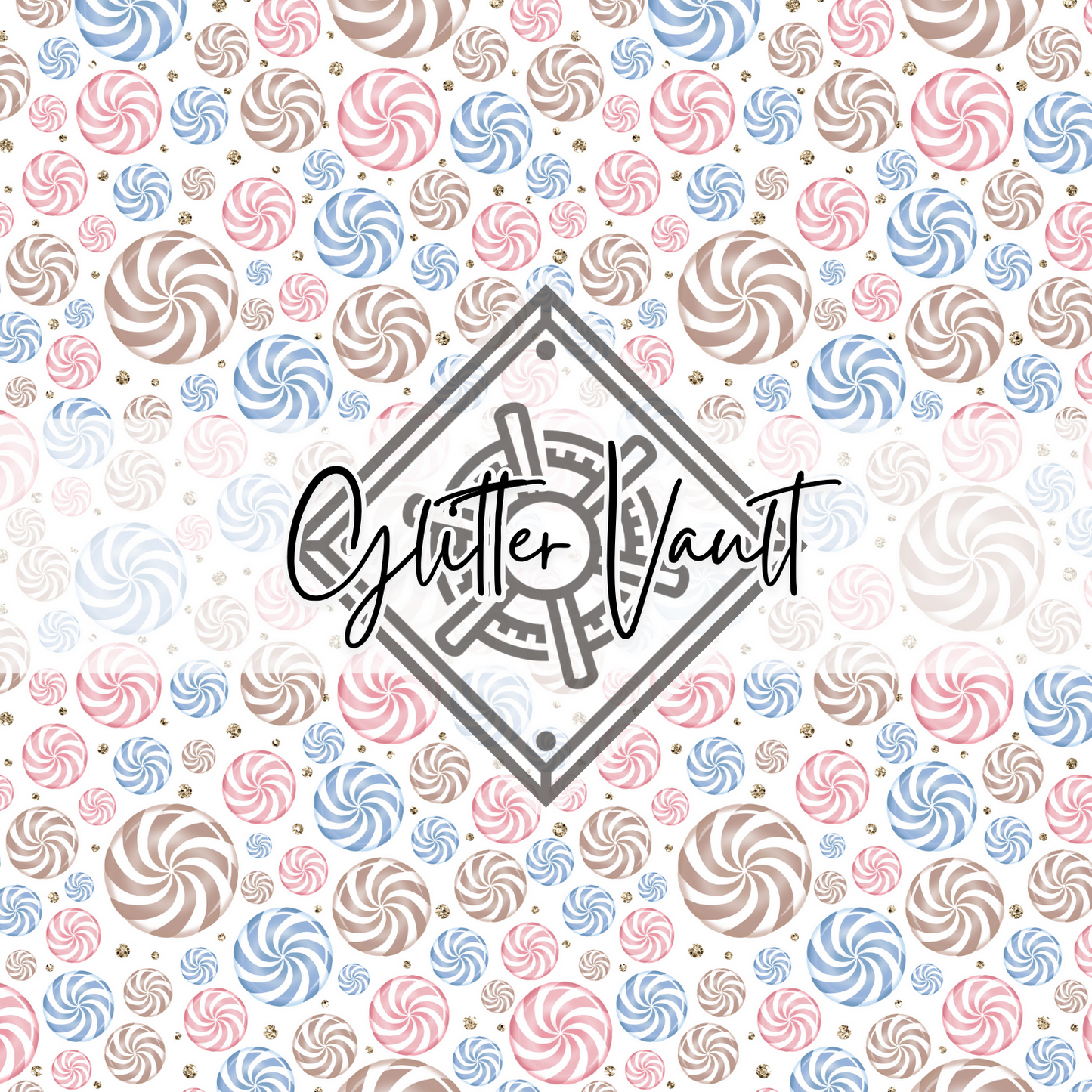 #3114 - Candy Swirls Vinyl Print