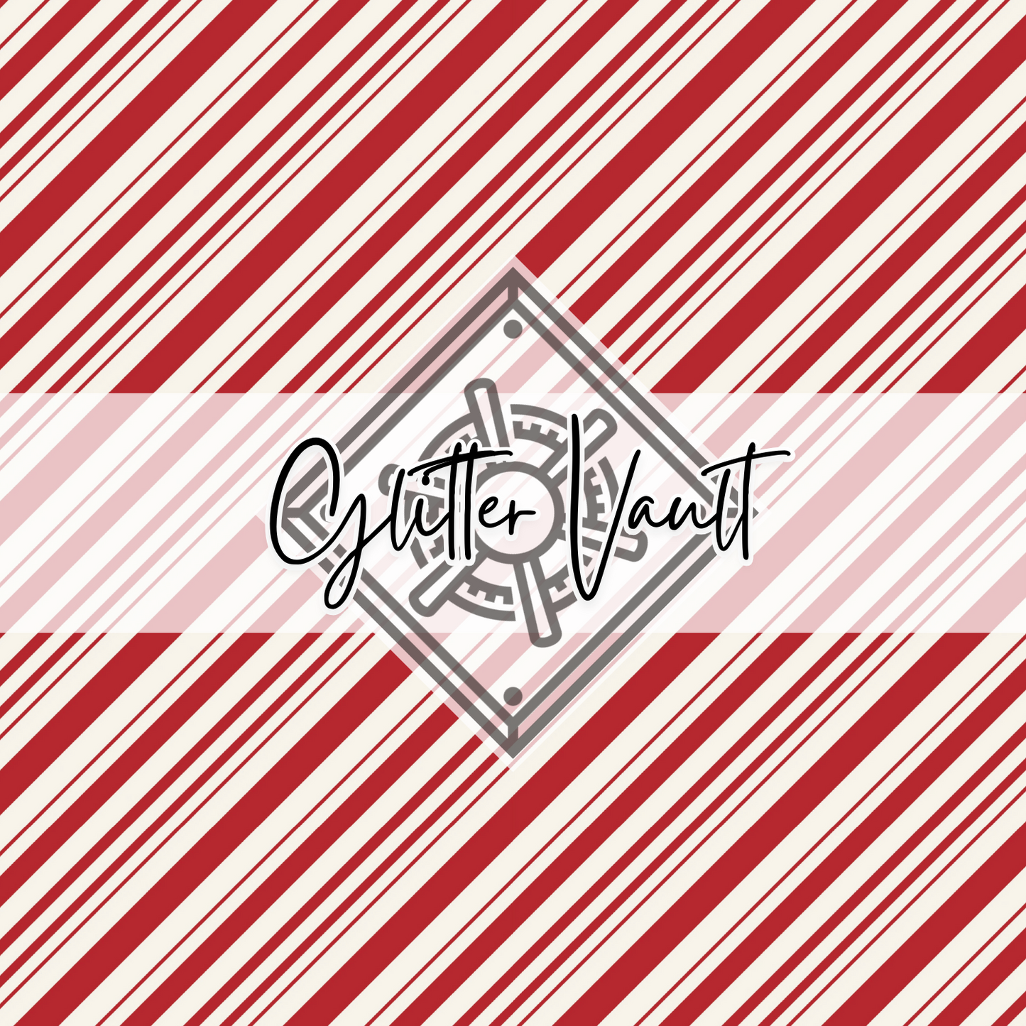 #3152 - Candy Cane Stripes Vinyl Print