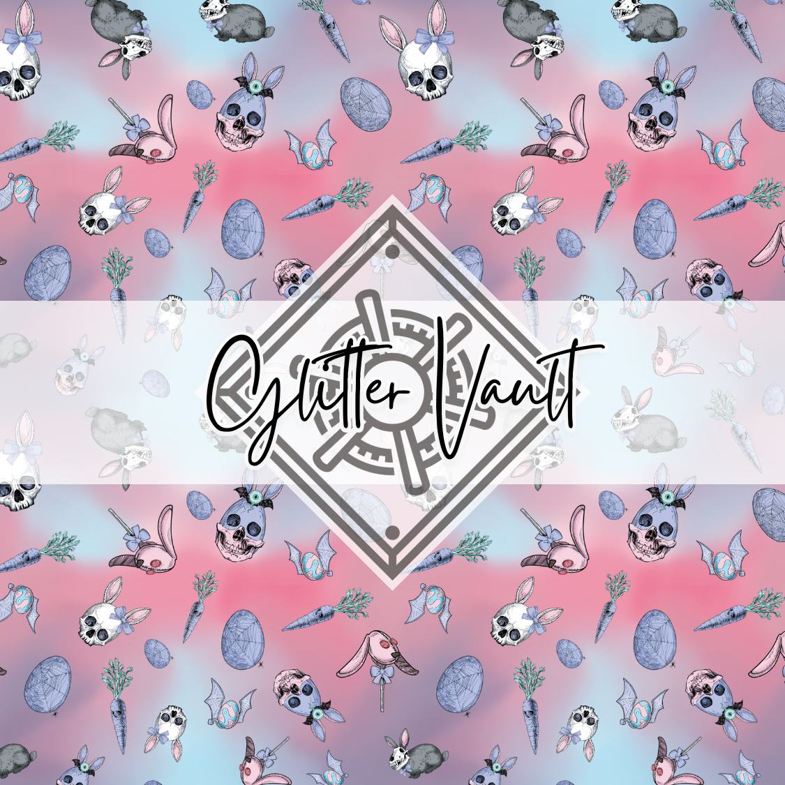 #3316 - Potions Bunny Vinyl Print - EXCUSIVE Design