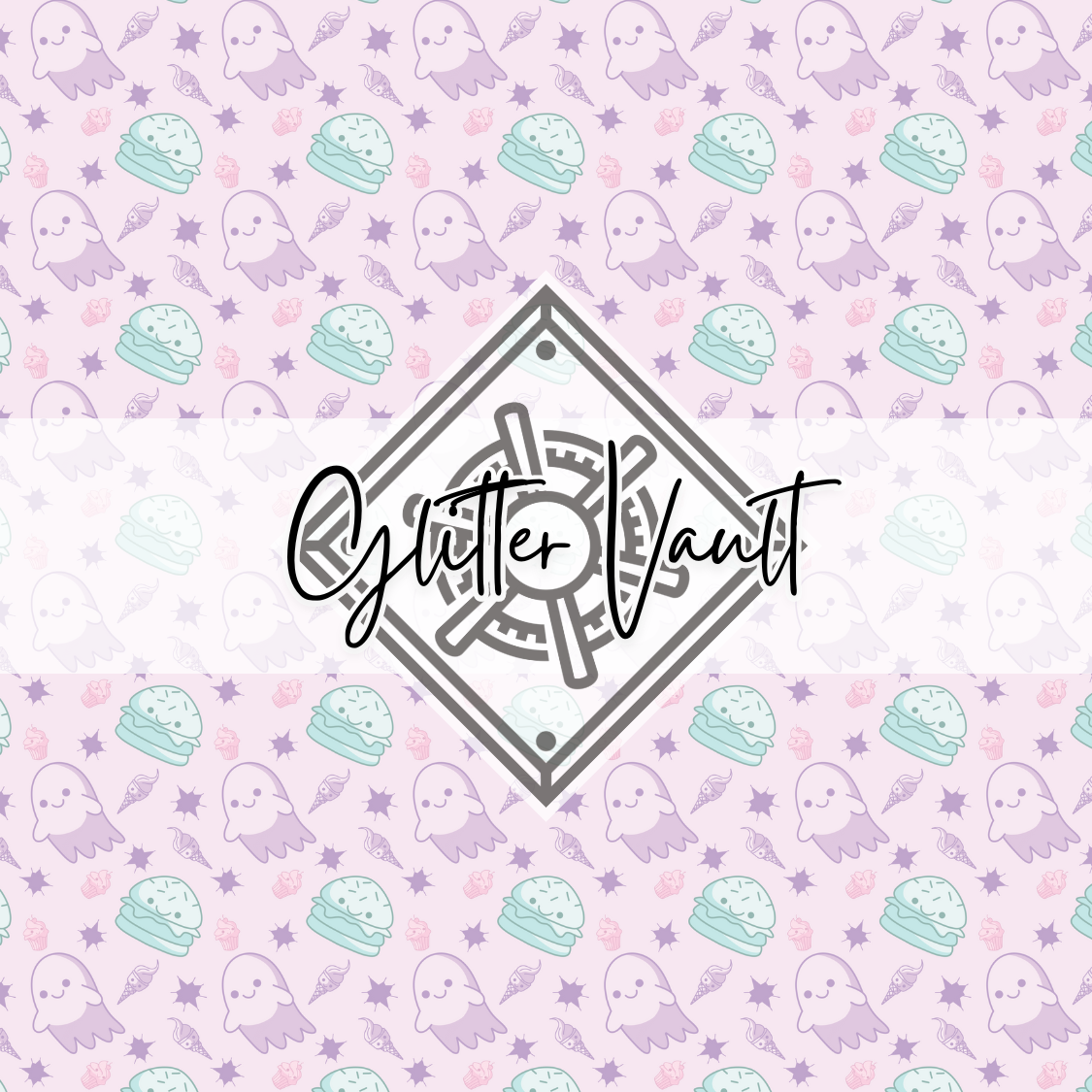 #3327 - Kawaii Ghost Vinyl Print