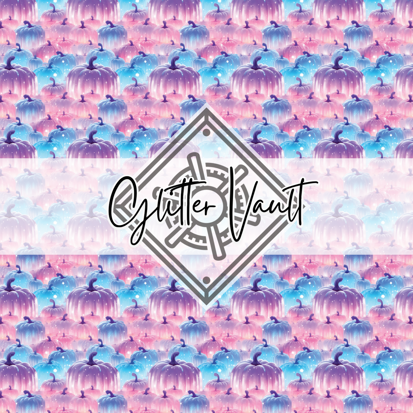 #3356 - Pastel Pumpkins Vinyl Print