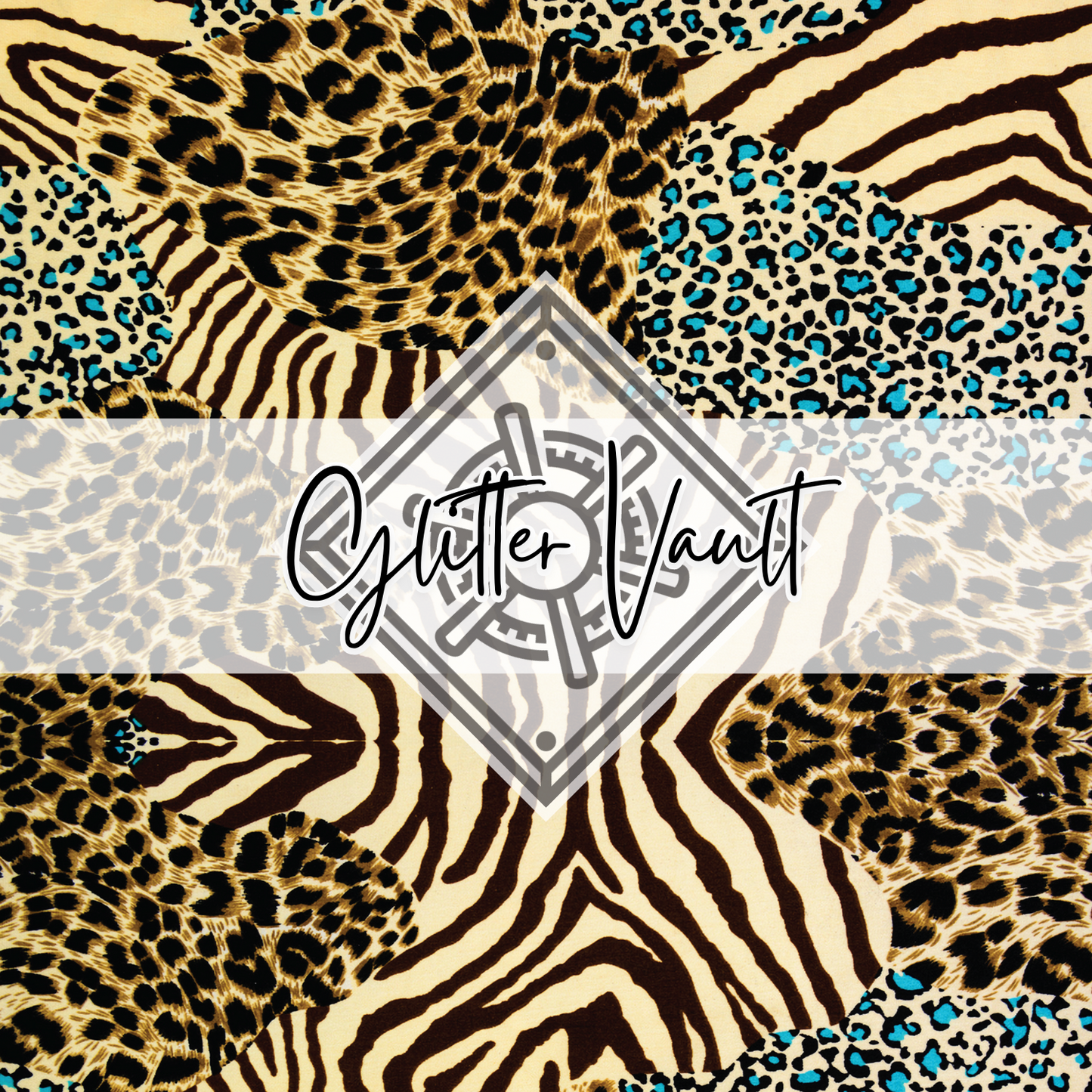 #4044 - Animal Patch Vinyl Print