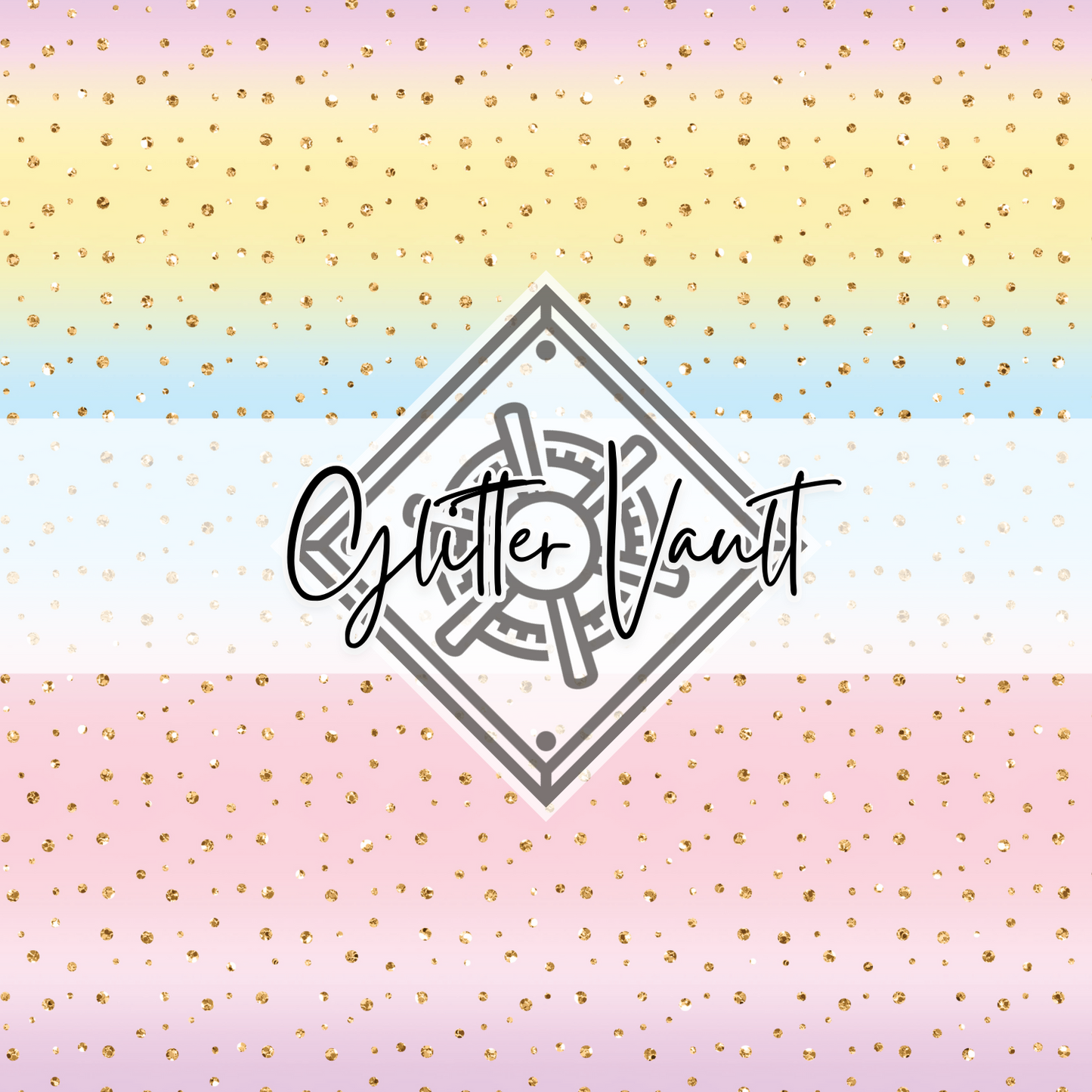 #5036 - Watercolour Ombre Vinyl Print - Large
