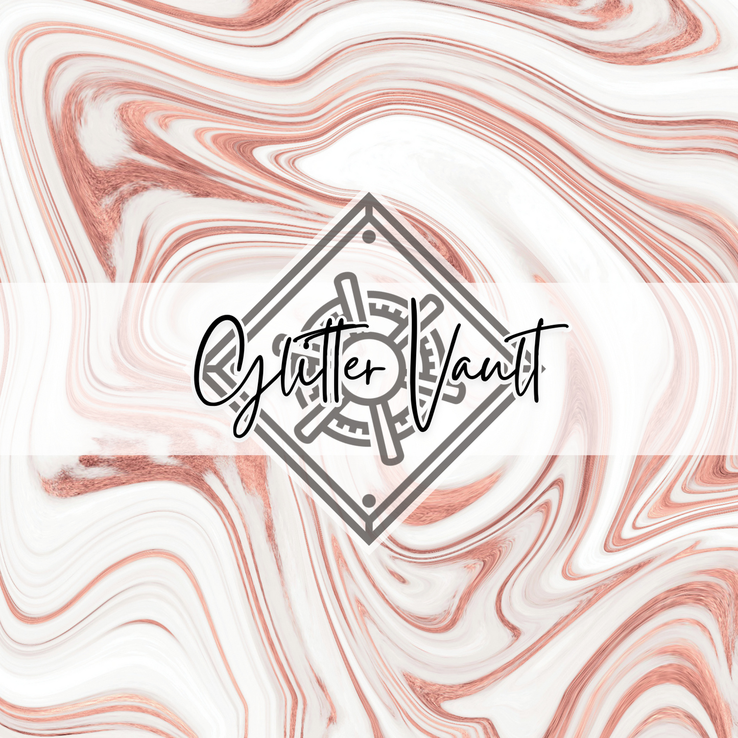 #5039 - Rose Gold Marble Vinyl Print