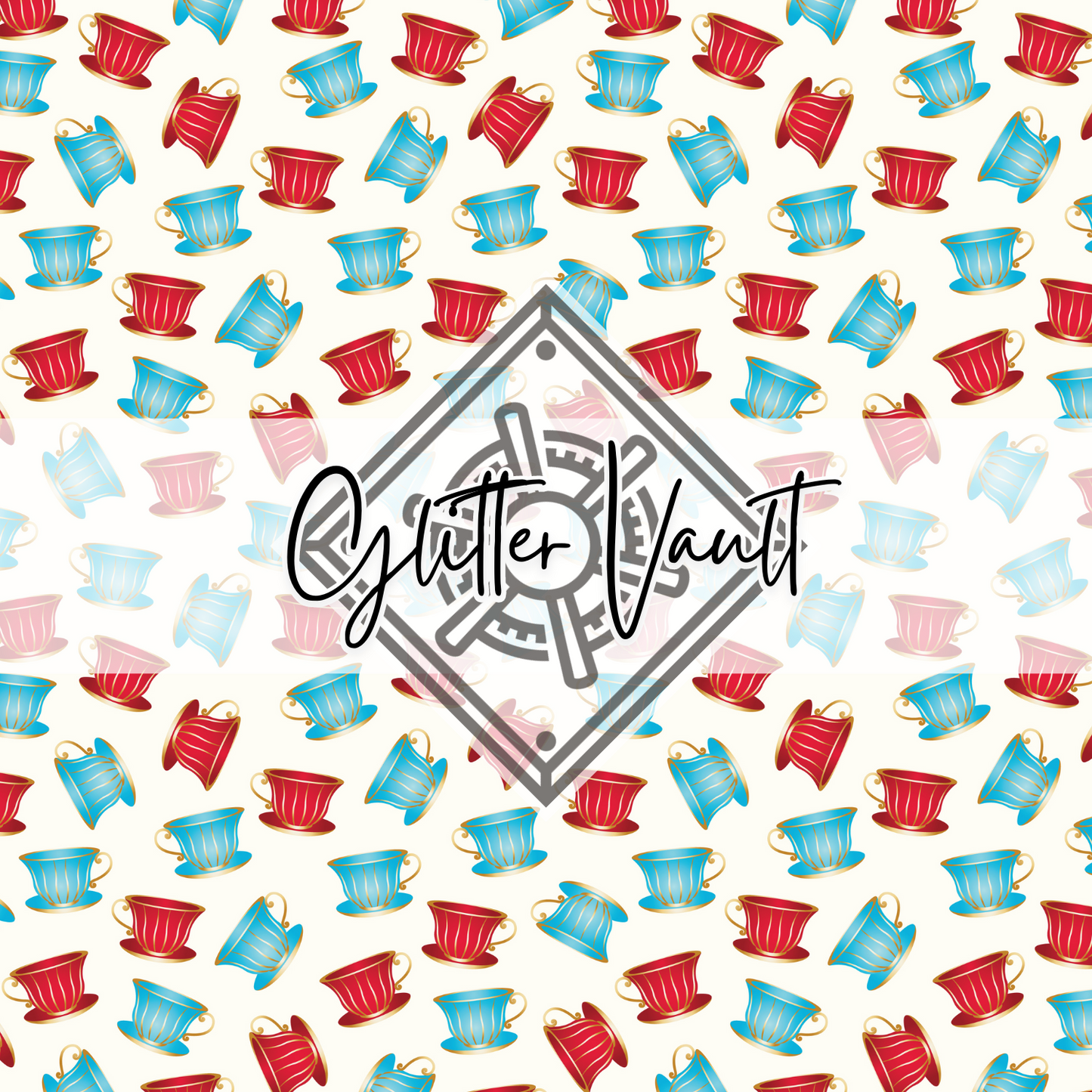#7177 - Mad Hatters Tea Party Vinyl Print