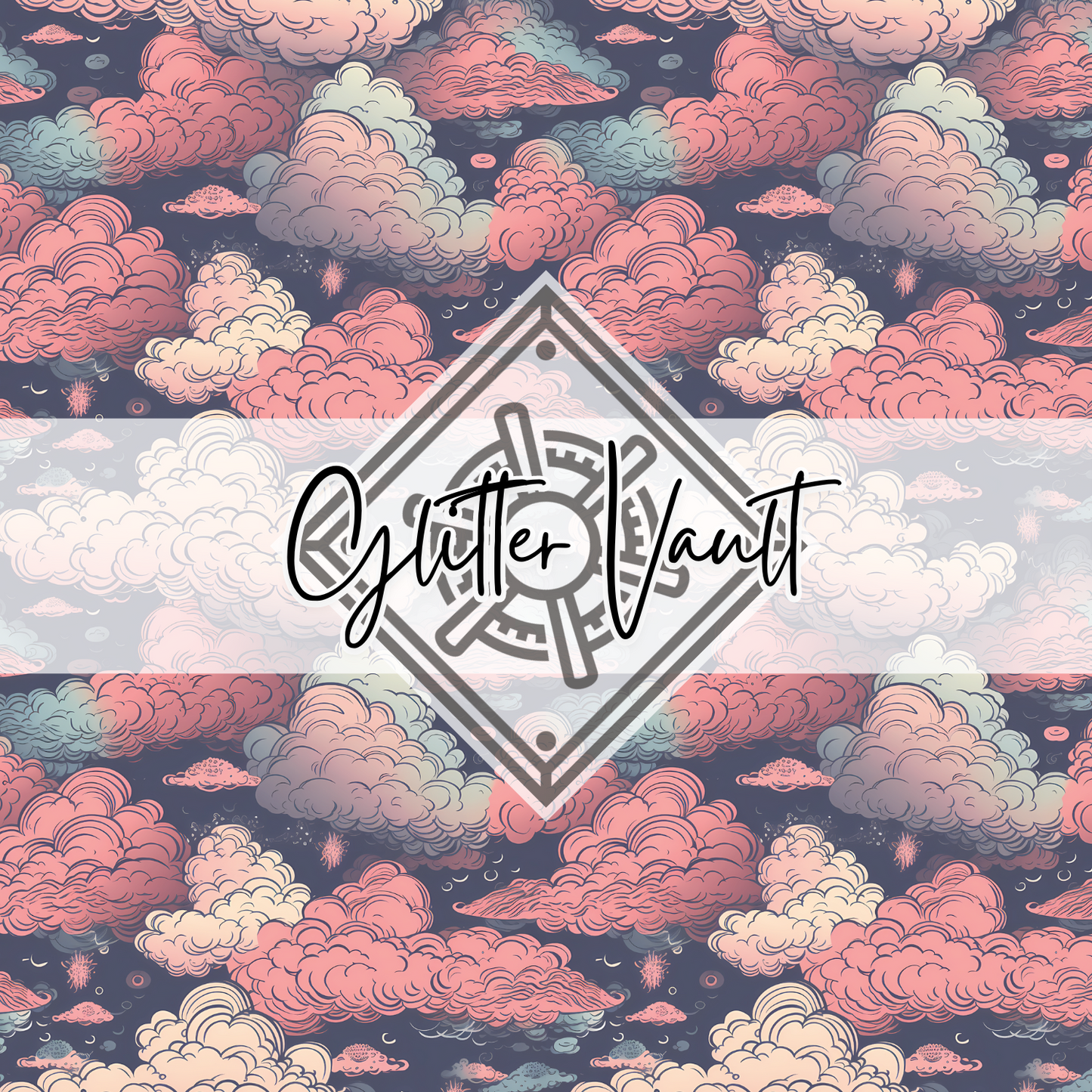 #7190 - Clouds Vinyl Print
