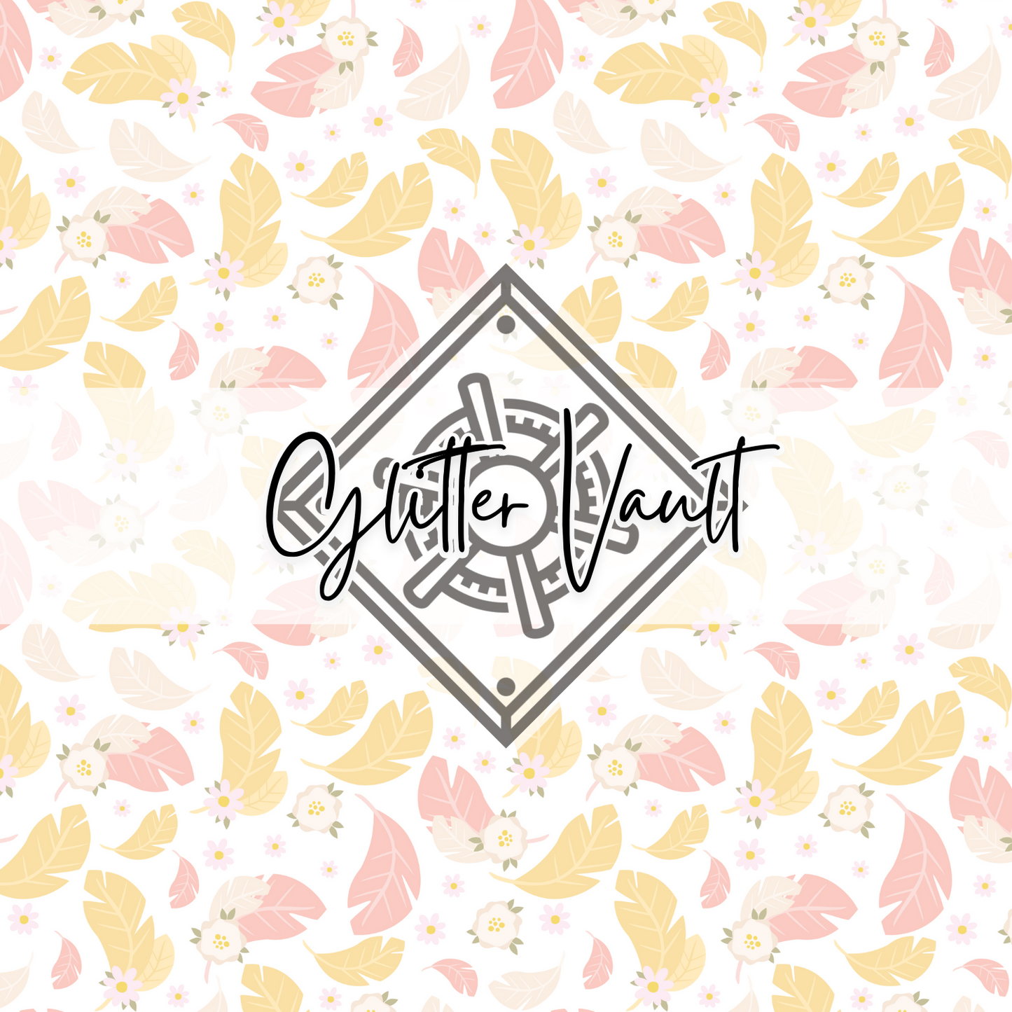 #7198 - Feathery Vinyl Print