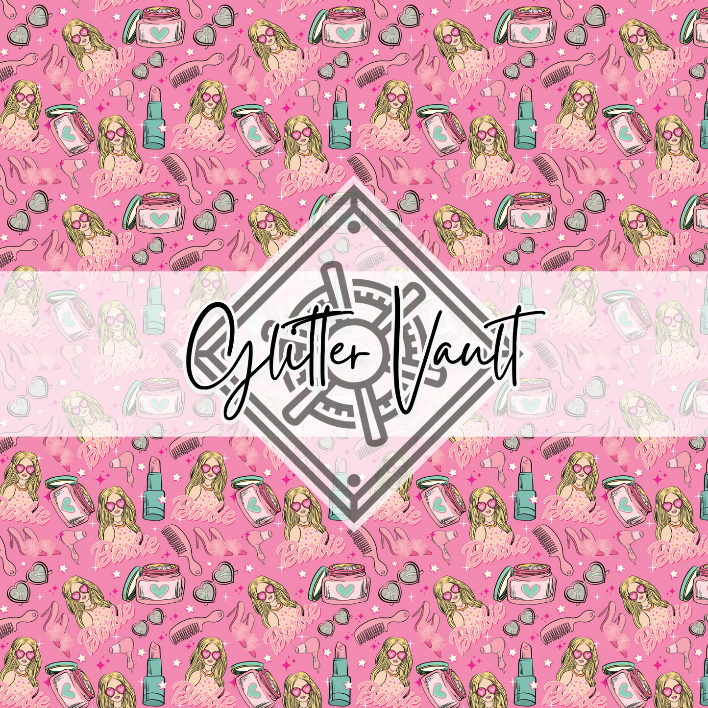#7249 - Barbie Girl Vinyl Print - Small