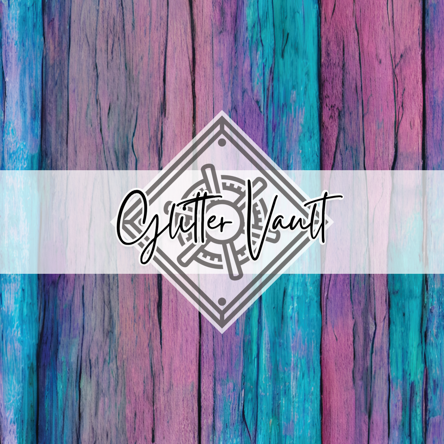 #9011 - Rainbow Wood Vinyl Print