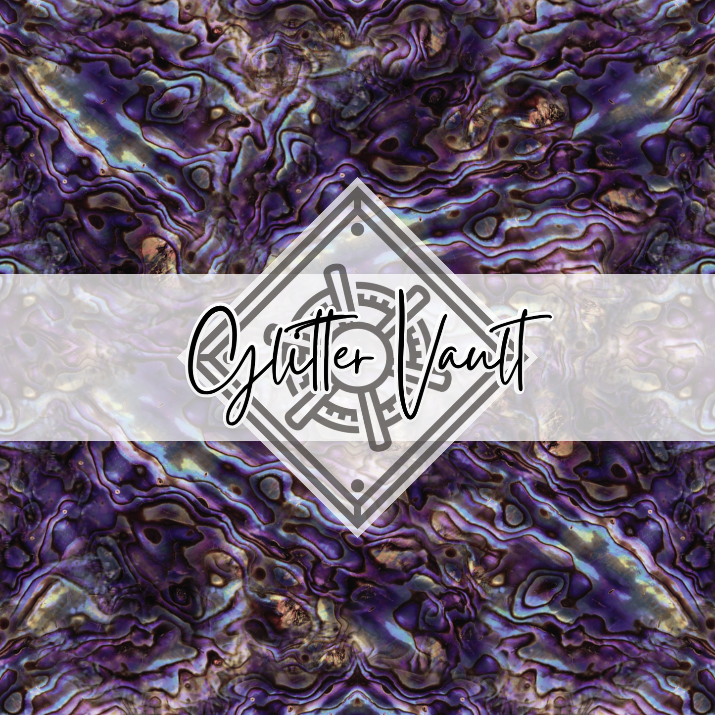 #9024 - Purple Paua Vinyl Print