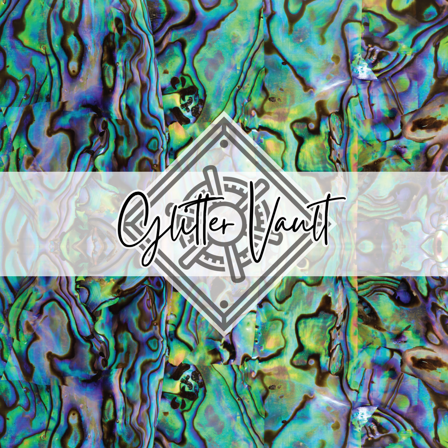 #9028 - Natural Paua Vinyl Print