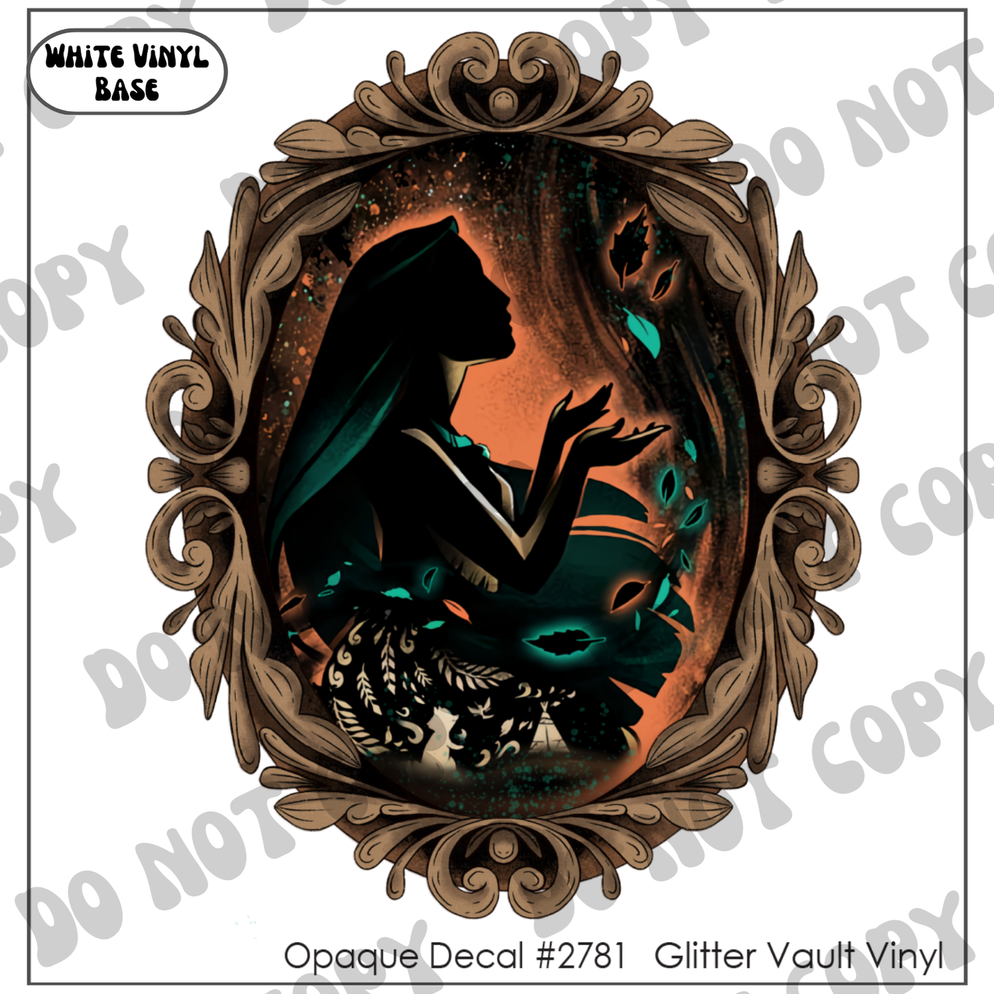 D# 2781 - Hontas - Opaque Decal