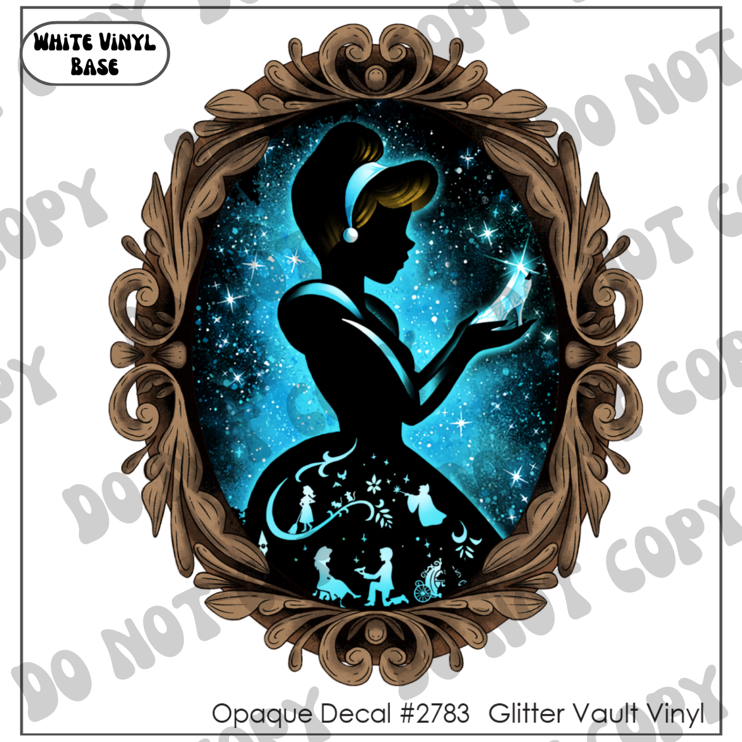 D# 2783 - Cinderelly - Opaque Decal