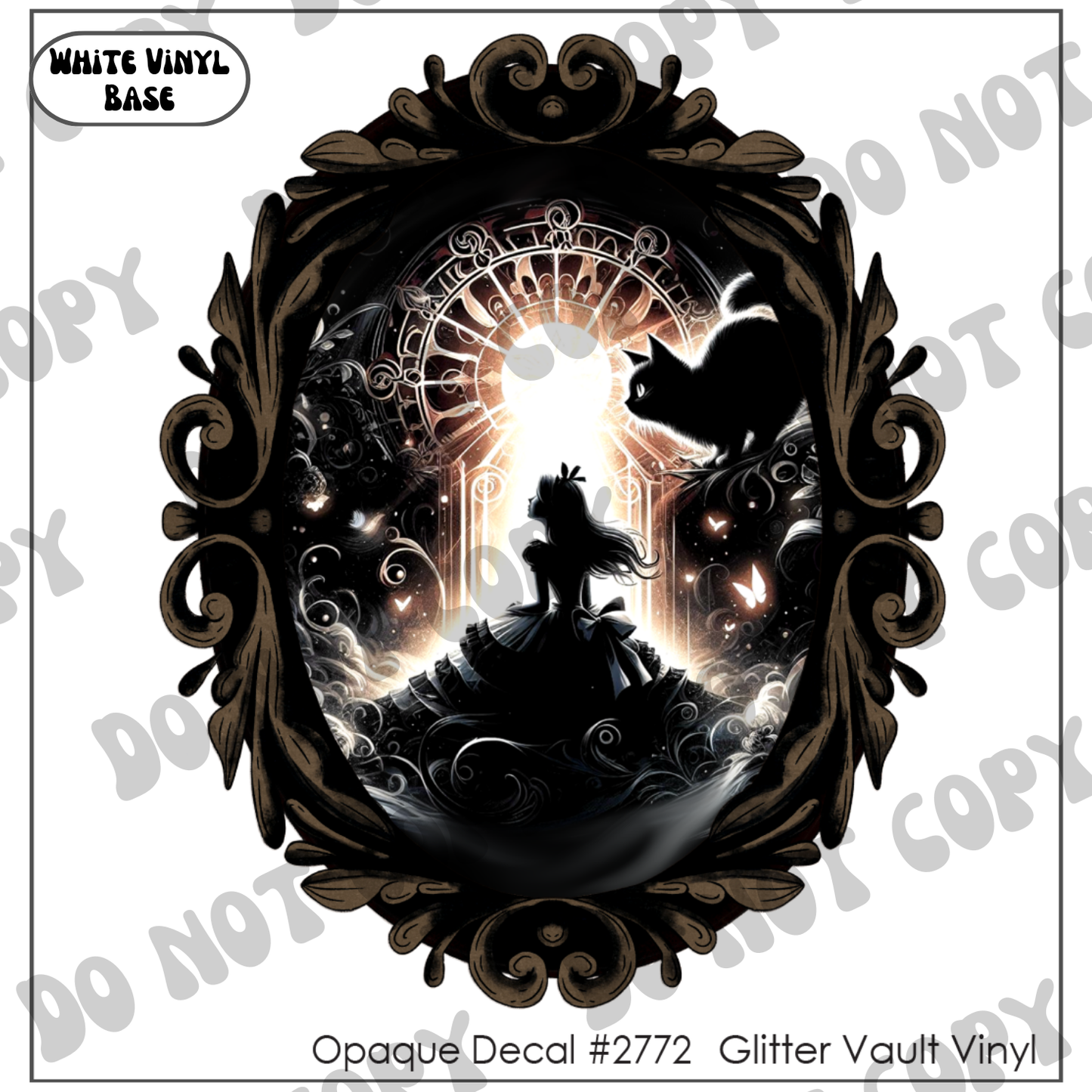 D# 2772 - Alice’s Clock - Opaque Decal
