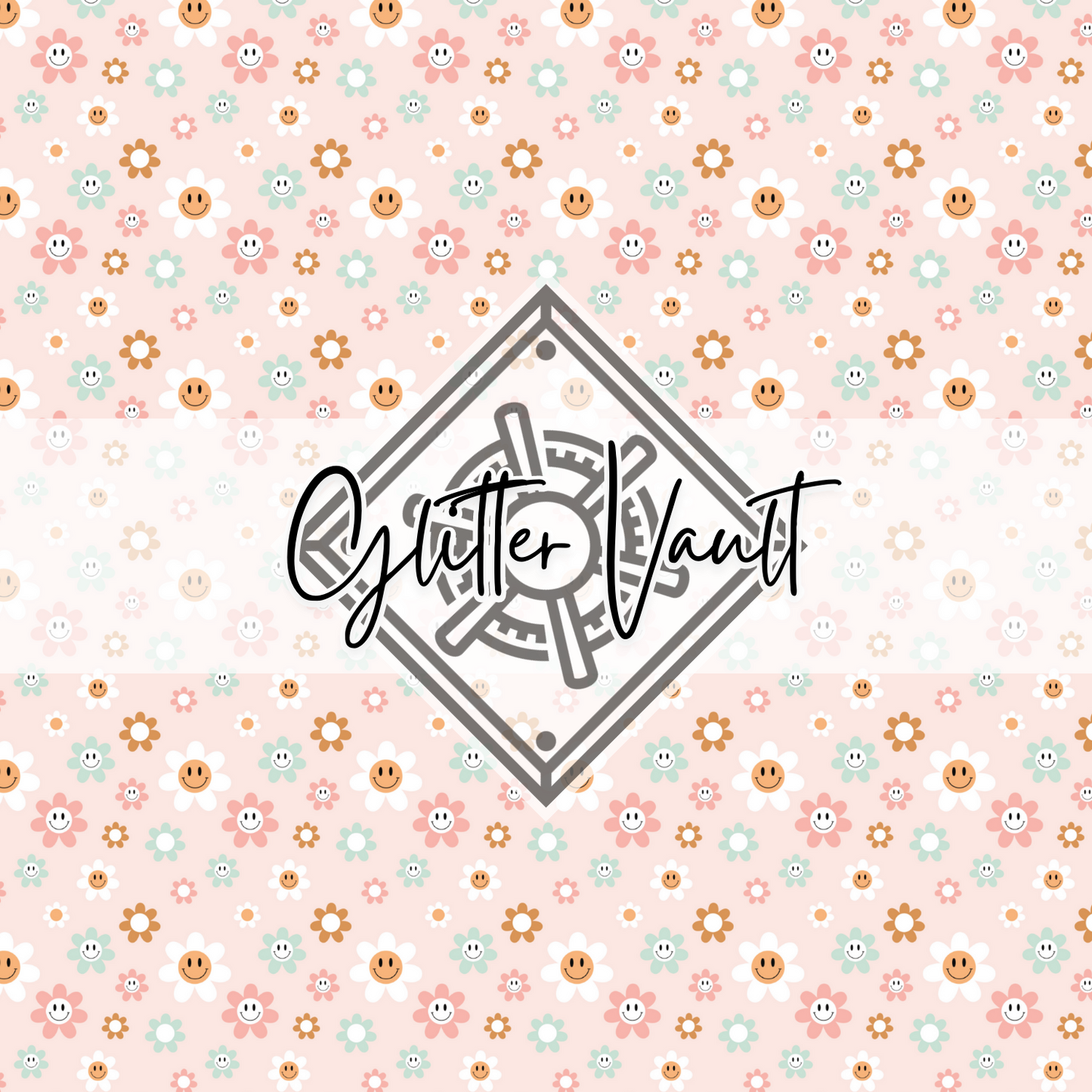 #1041 - Groovy Daisy Vinyl Print