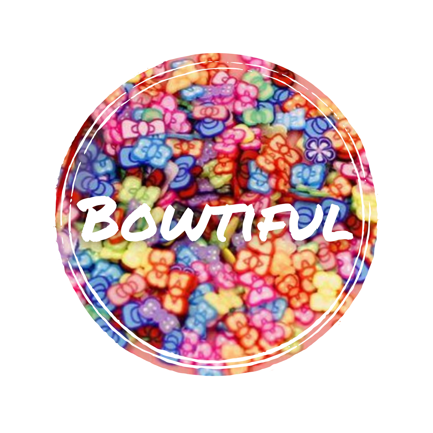 Bowtiful - Polymer Clay bow slices