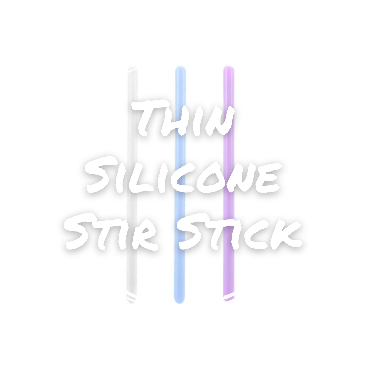 Silicone Reusable Epoxy Mixing Stick - Rod Style