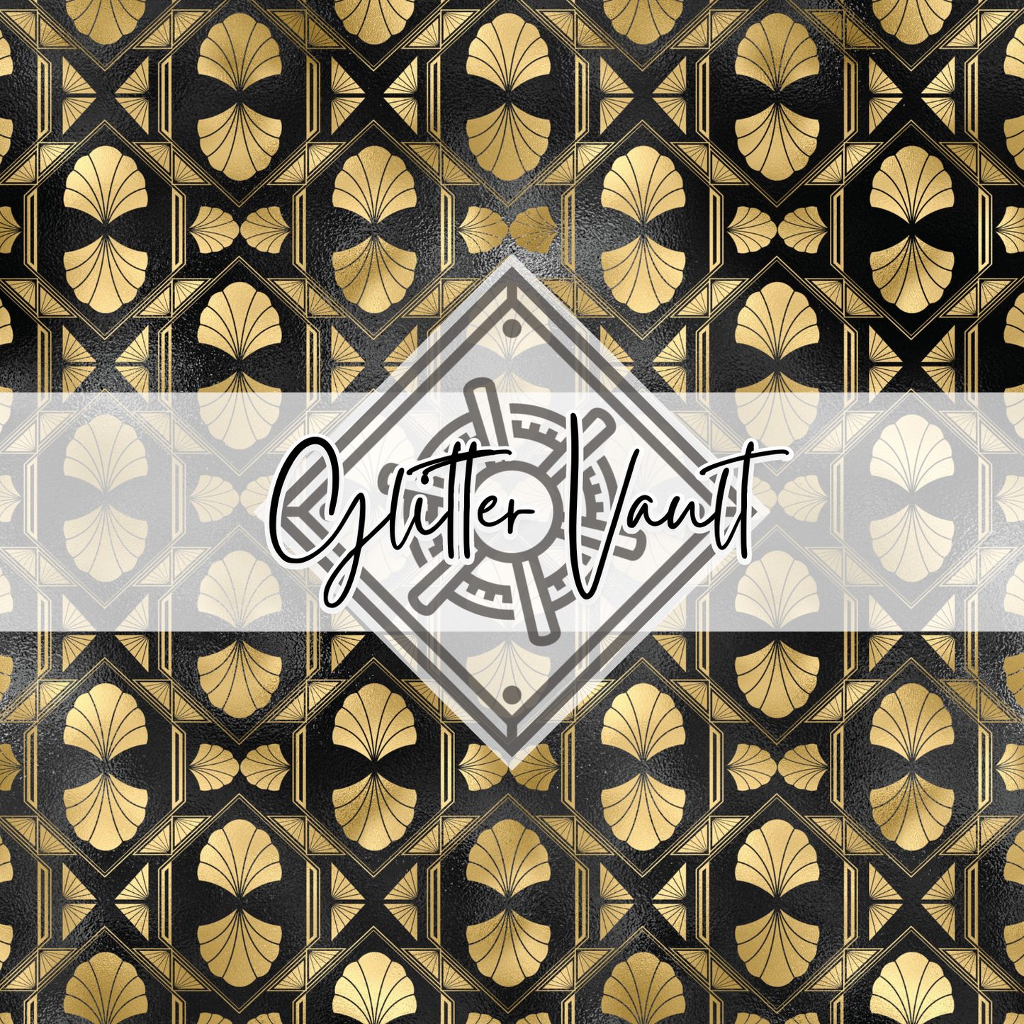 #2005 - Art Deco Fan Vinyl Print