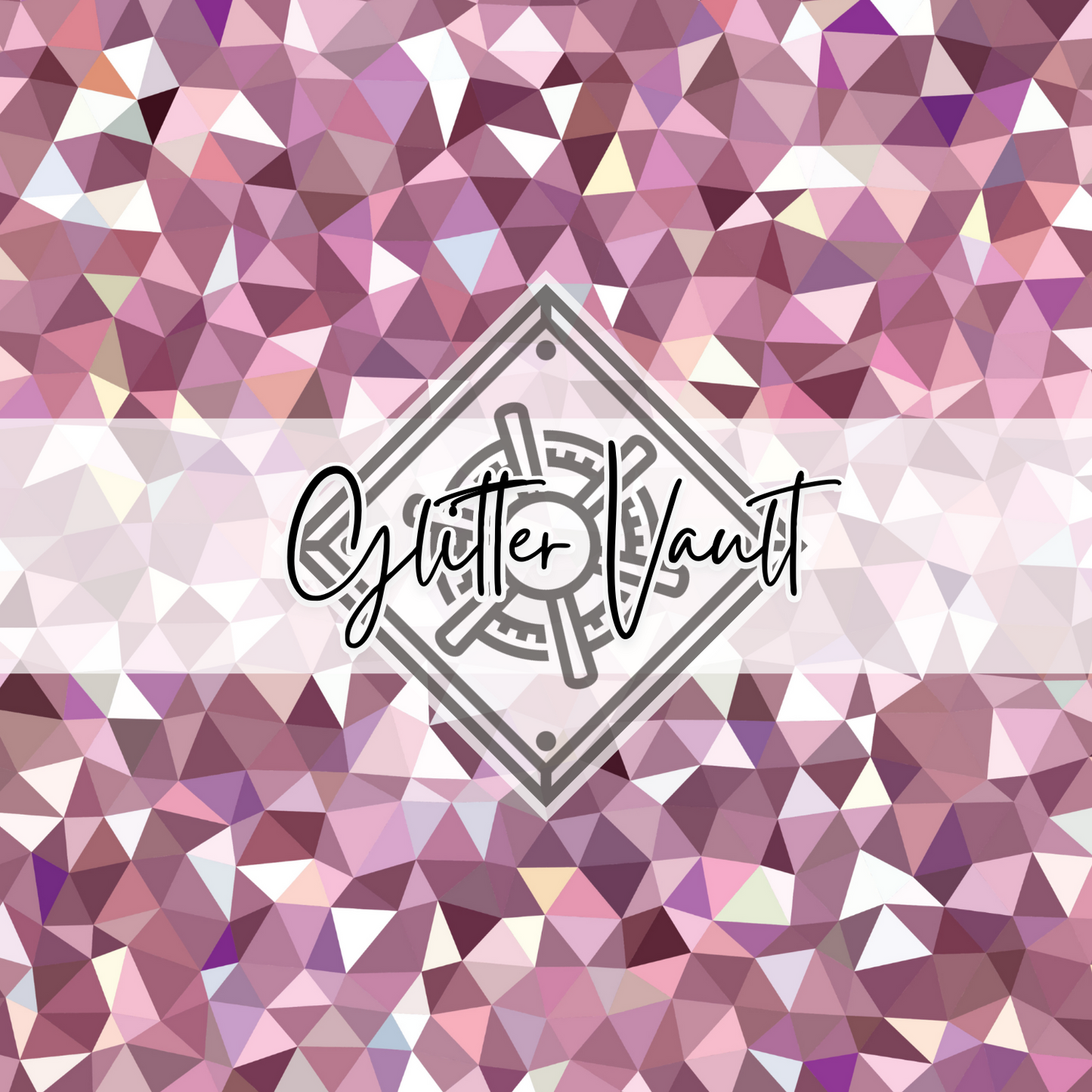 #2013 - Geo Triangles Vinyl Print