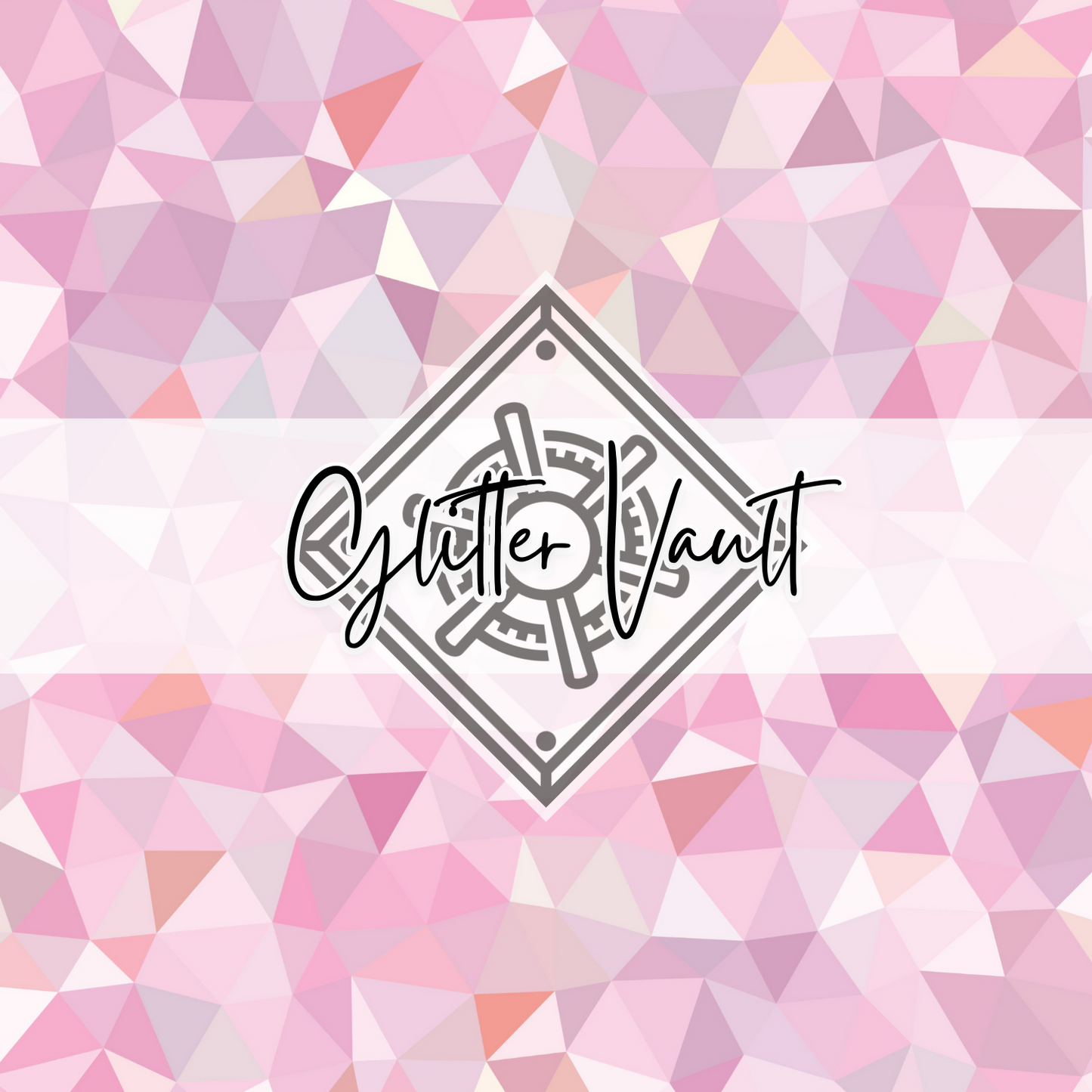 #2016 - Geo Triangles Vinyl Print