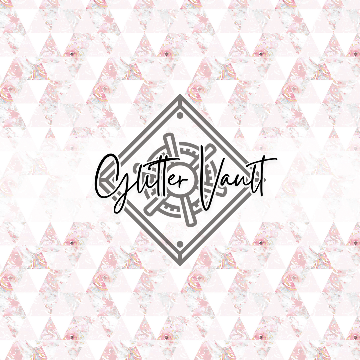 #2023 - Geo Triangles Vinyl Print - Small