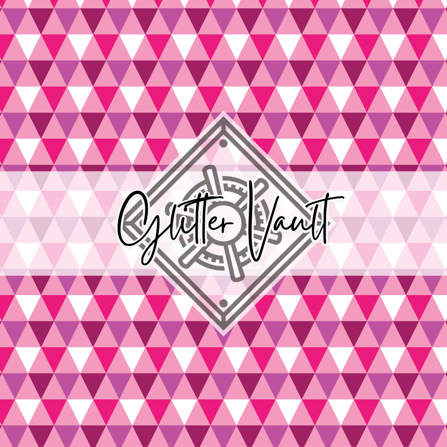 #2037 - Triangles Vinyl Print
