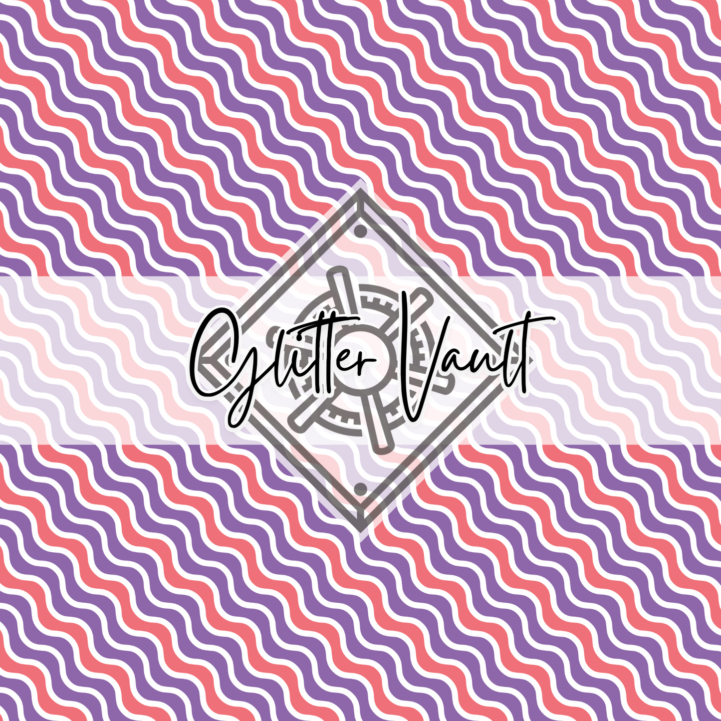 #2039 - Squiggly Line Vinyl Print