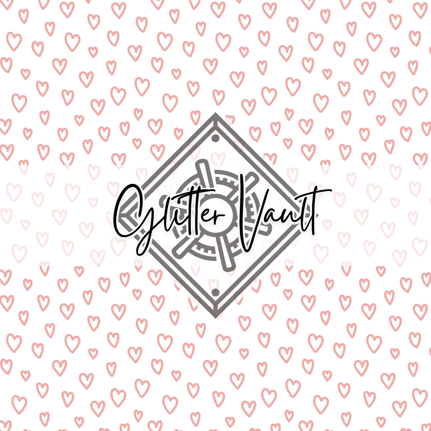 #3415 - Hearts Vinyl Print