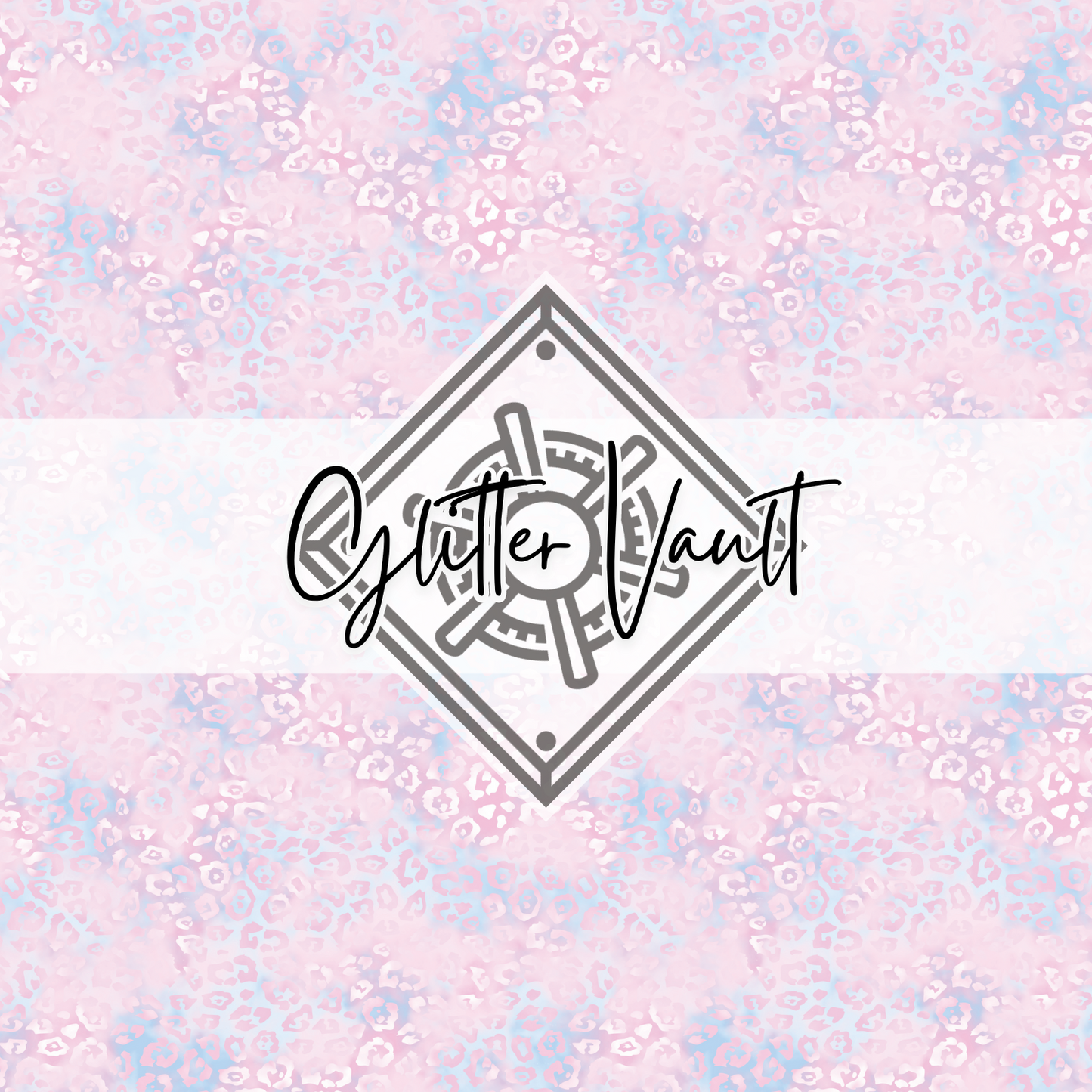 #4006 - Pastel Leopard Vinyl Print - Small