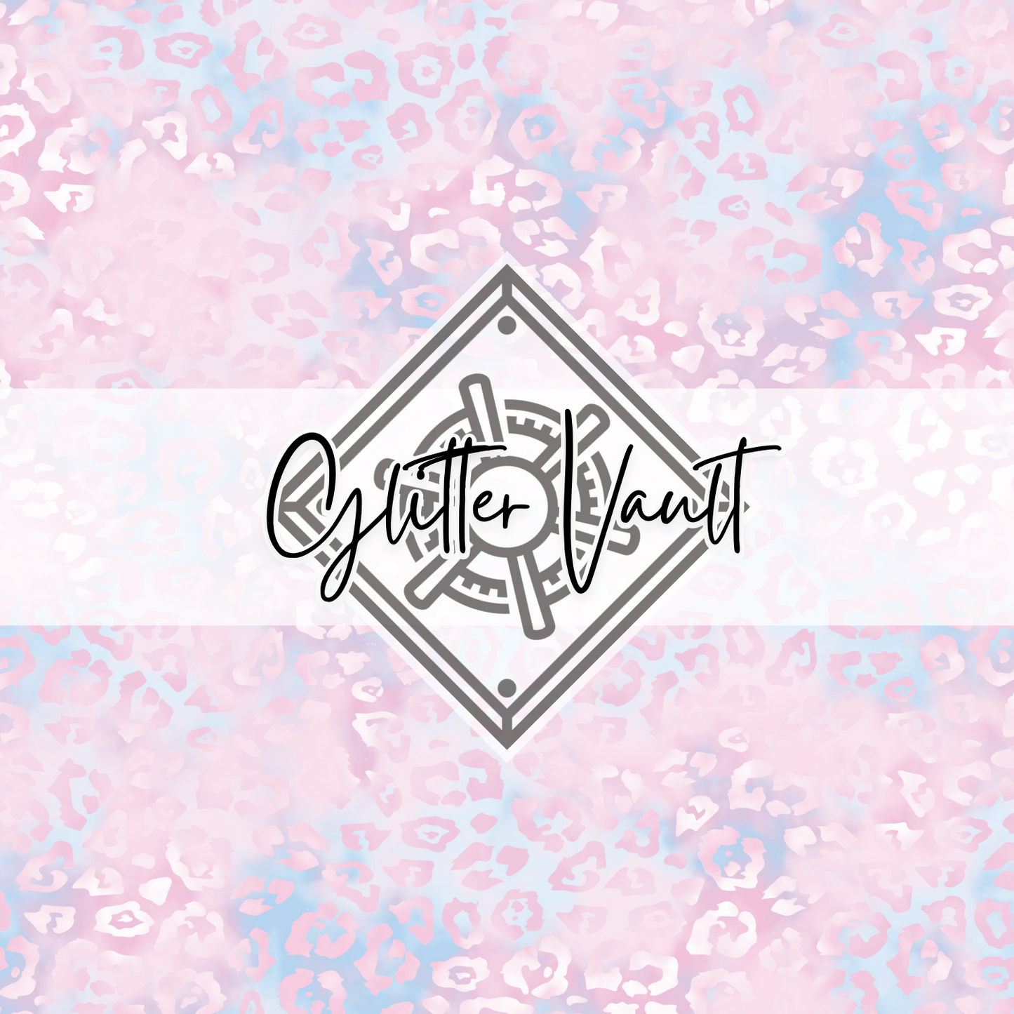 #4007 - Pastel Leopard Vinyl Print - Large