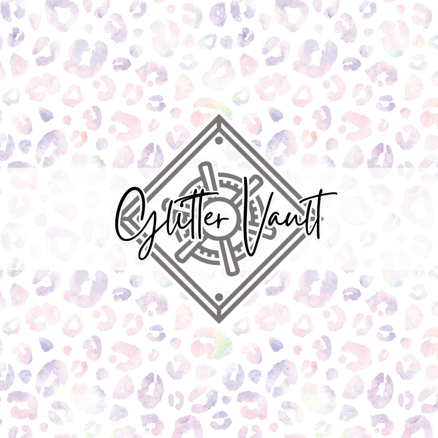 #4014 - Pastel Leopard Vinyl Print