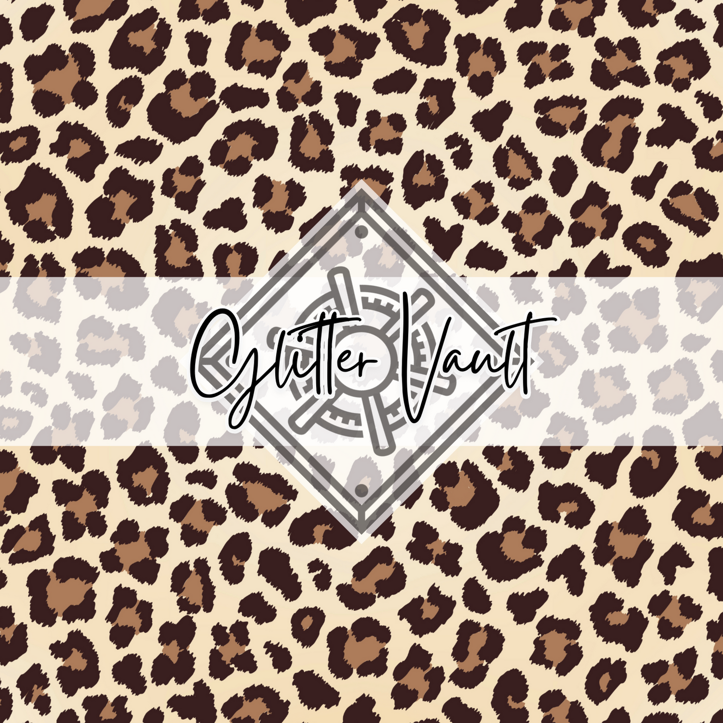 #4027 - Leopard Vinyl Print - Large