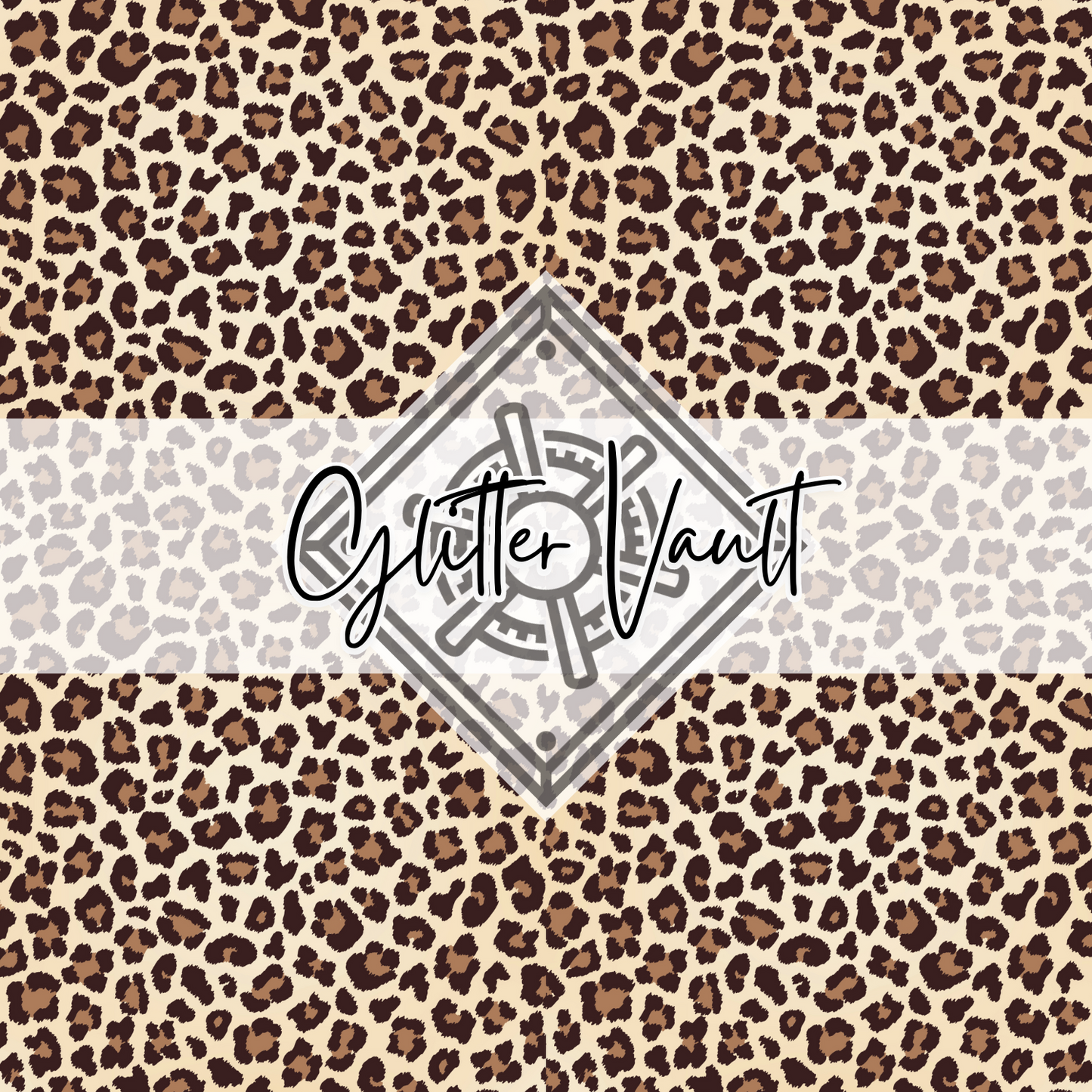 #4028 - Leopard Vinyl Print - Small