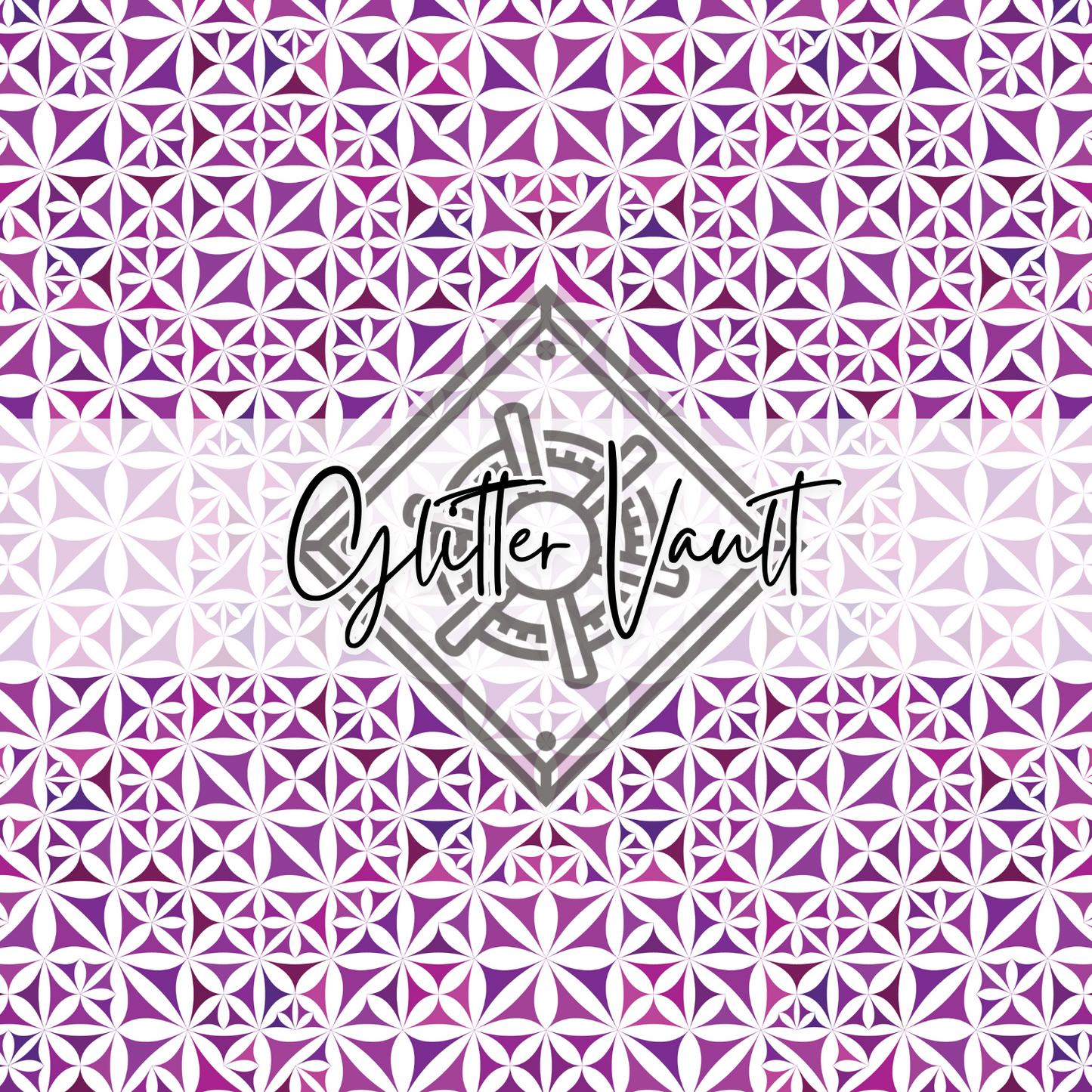 #7021 - Geo Vinyl Print - Large