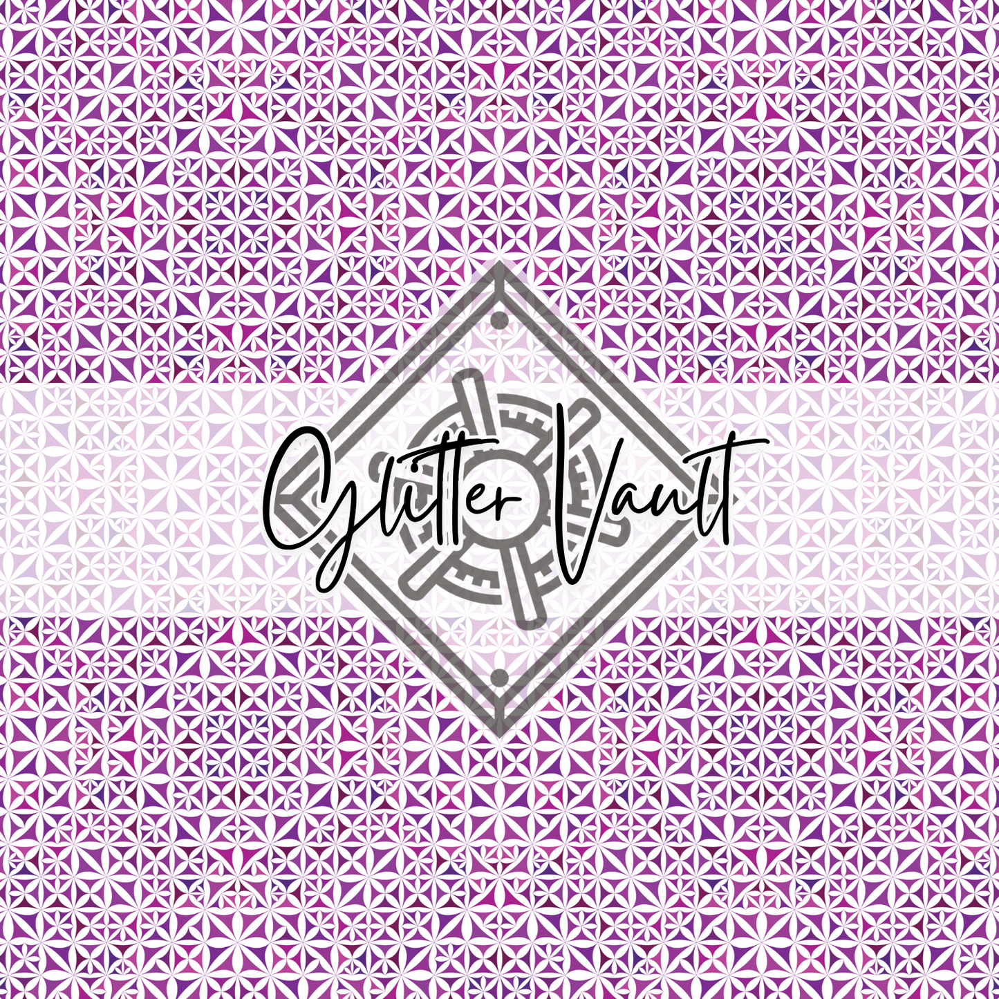 #7022 - Geo Vinyl Print - Small