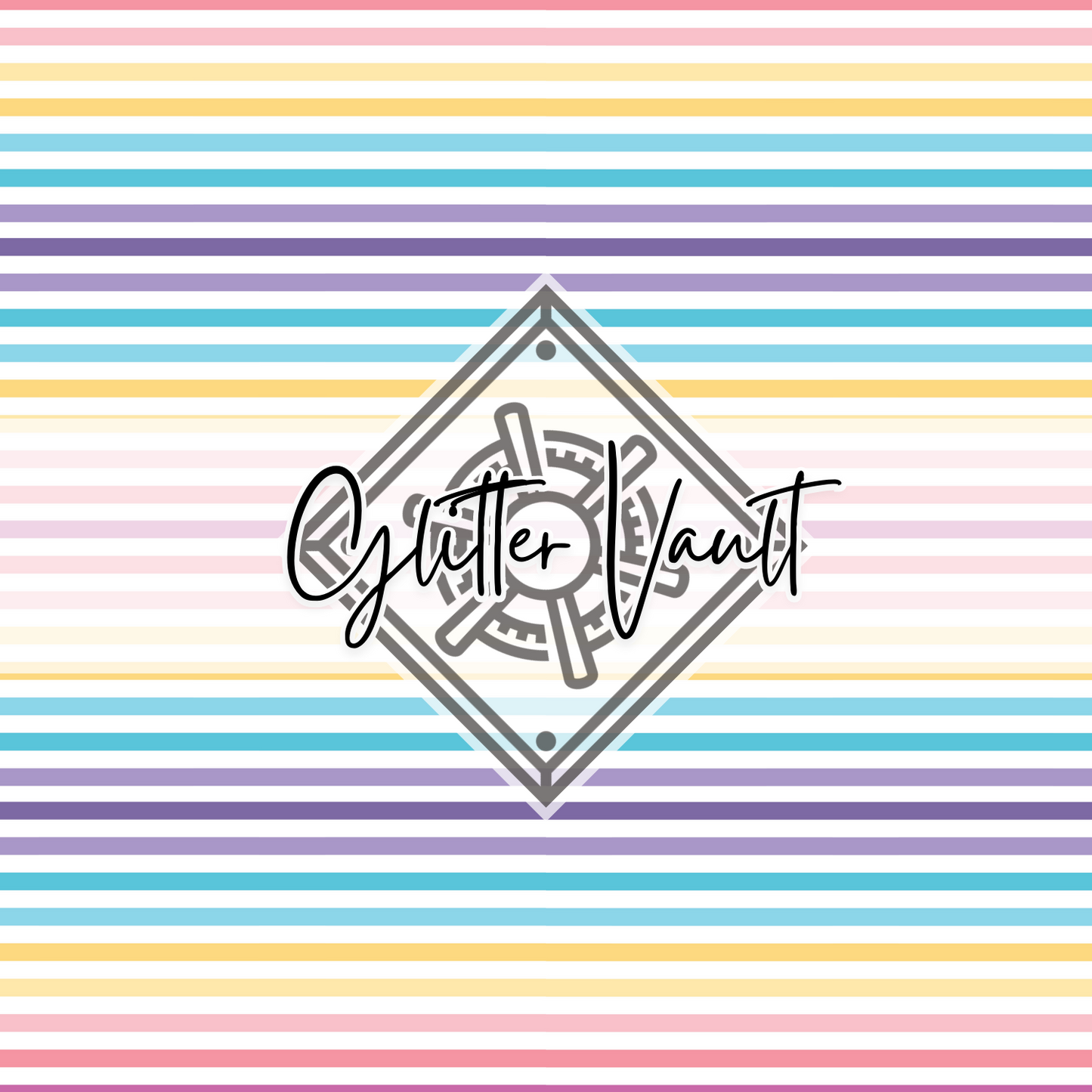 #7062 - Stripes Vinyl Print - Small